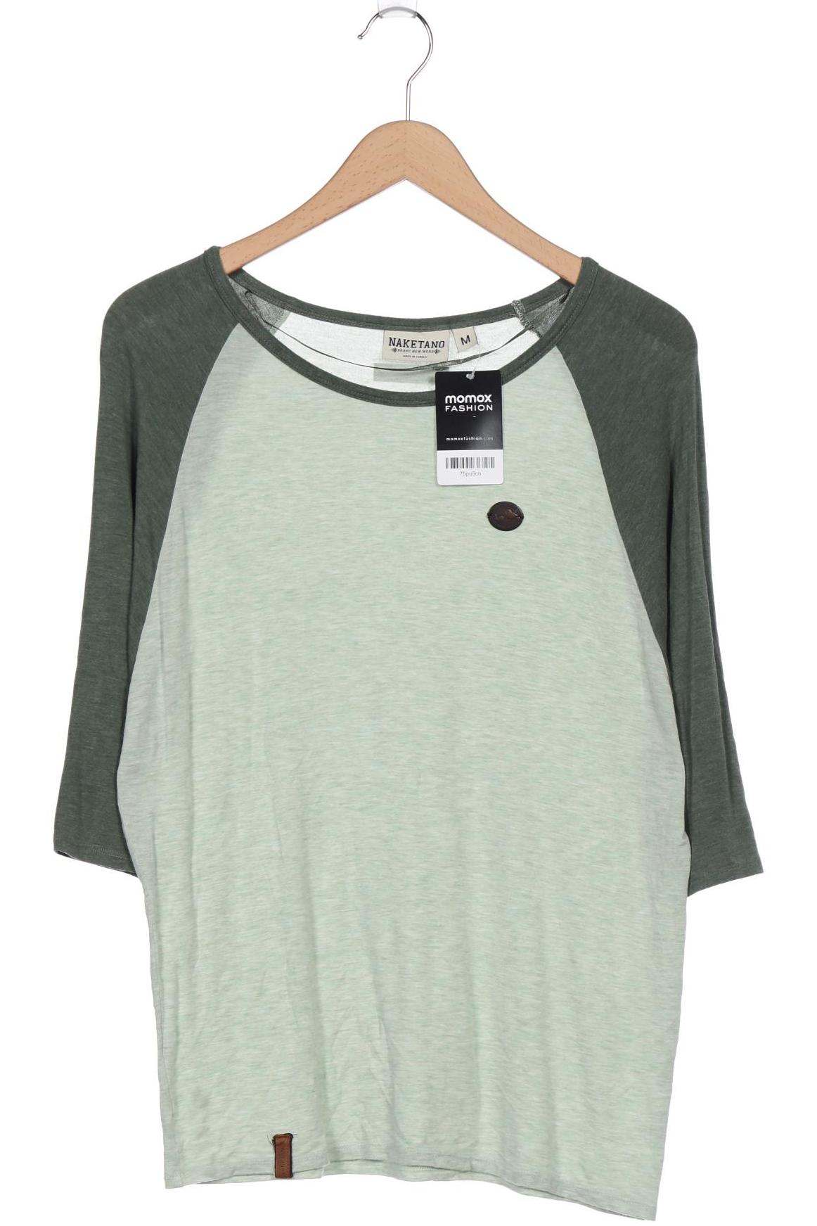 

Naketano Damen Langarmshirt, hellgrün, Gr. 38