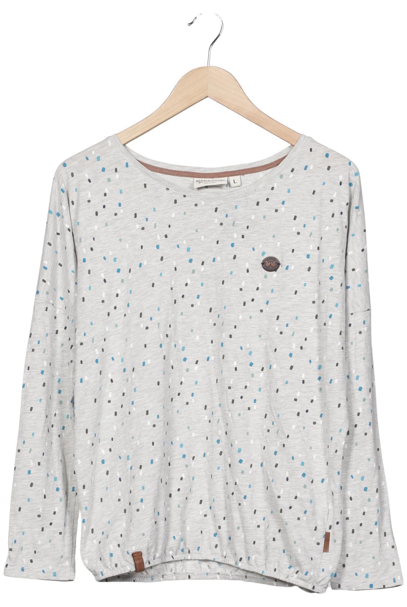 

Naketano Damen Langarmshirt, grau, Gr. 42