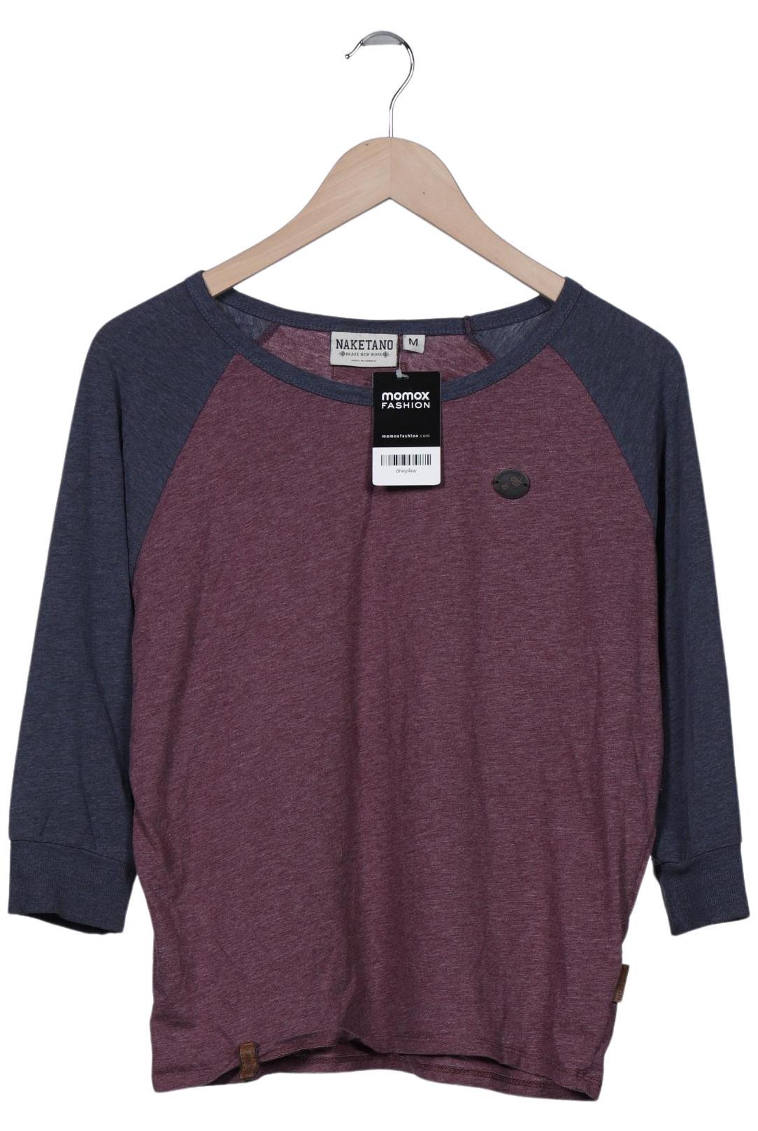 

Naketano Damen Langarmshirt, bordeaux, Gr. 38