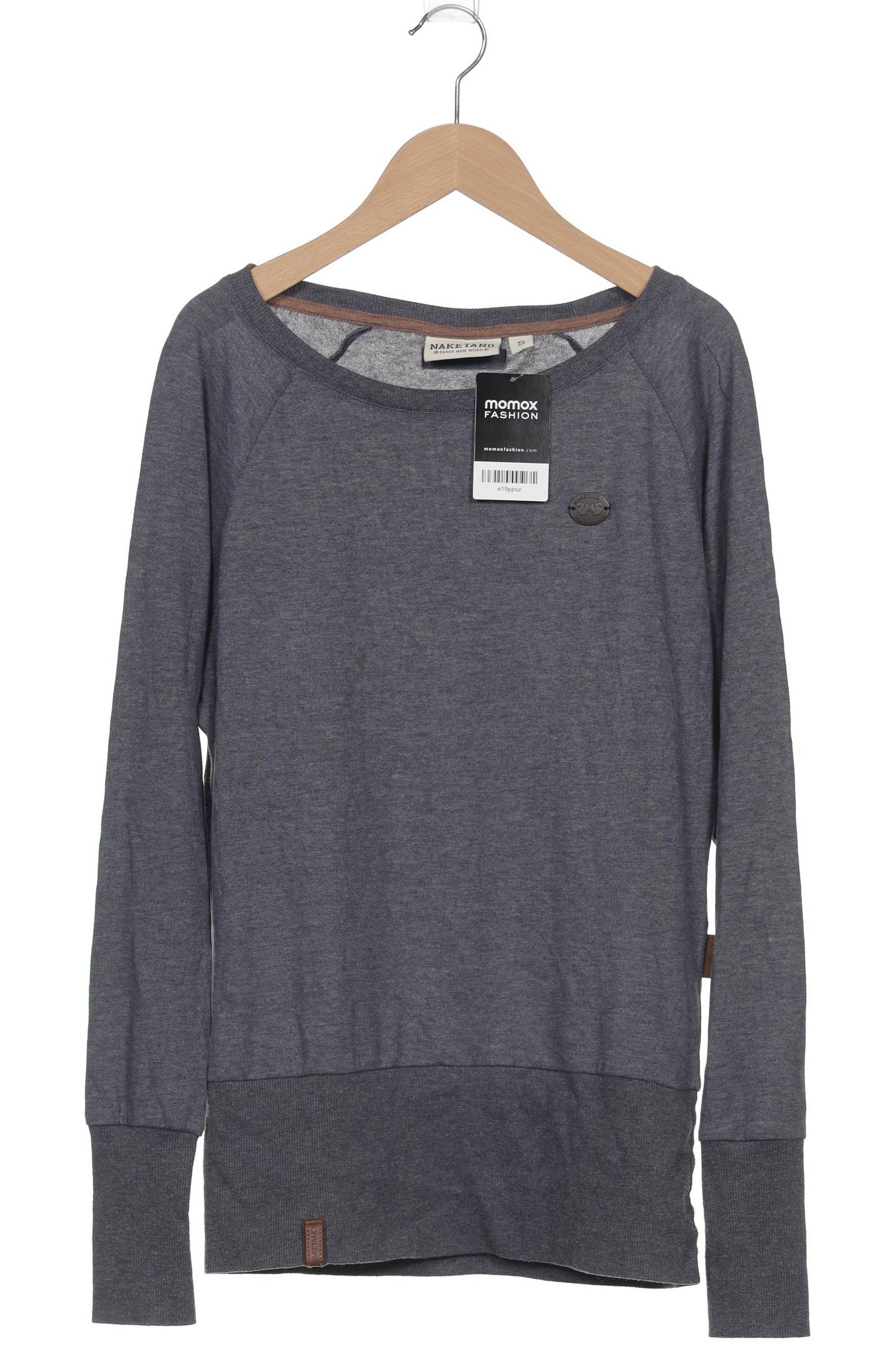 

Naketano Damen Langarmshirt, grau, Gr. 36