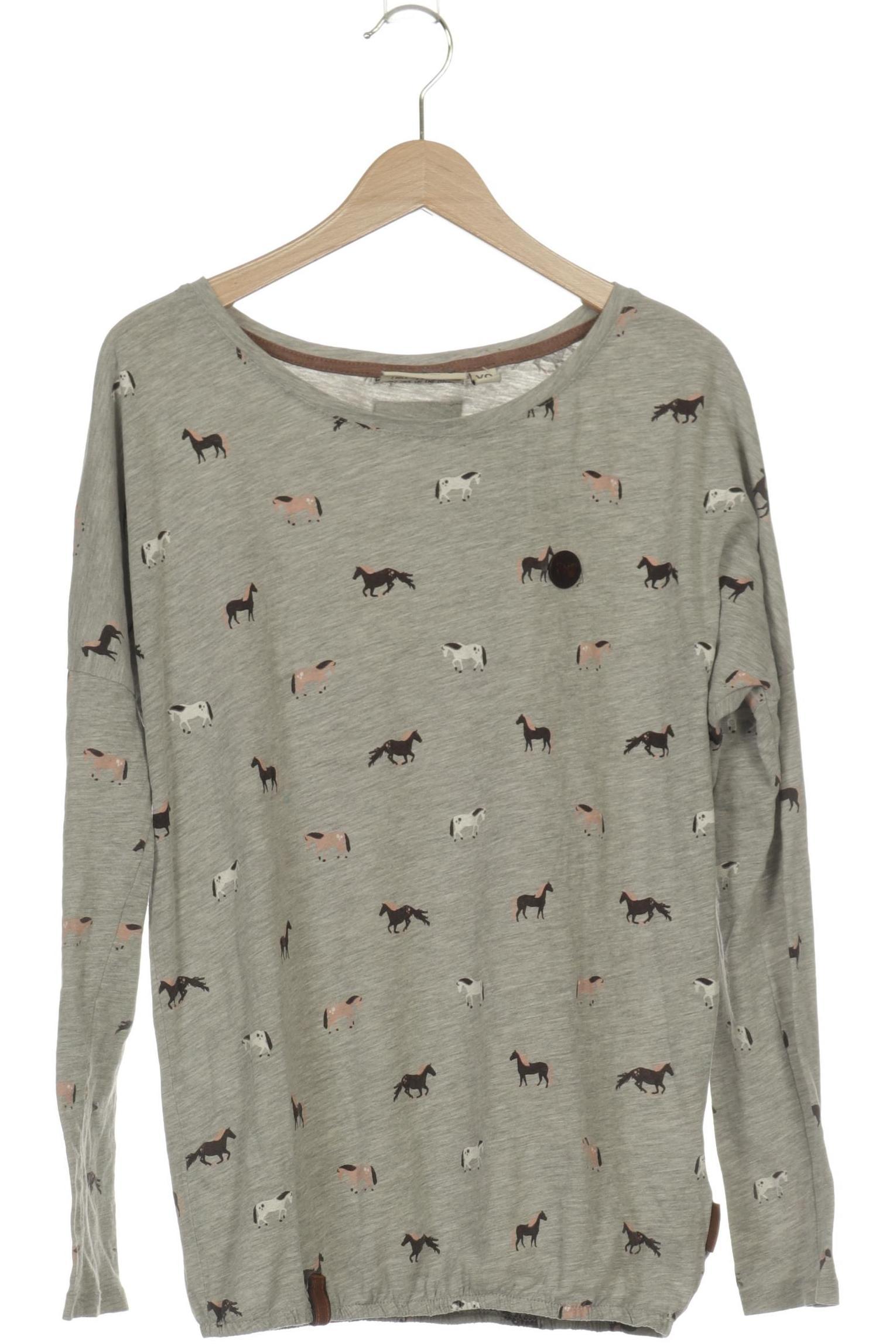 

Naketano Damen Langarmshirt, grau, Gr.
