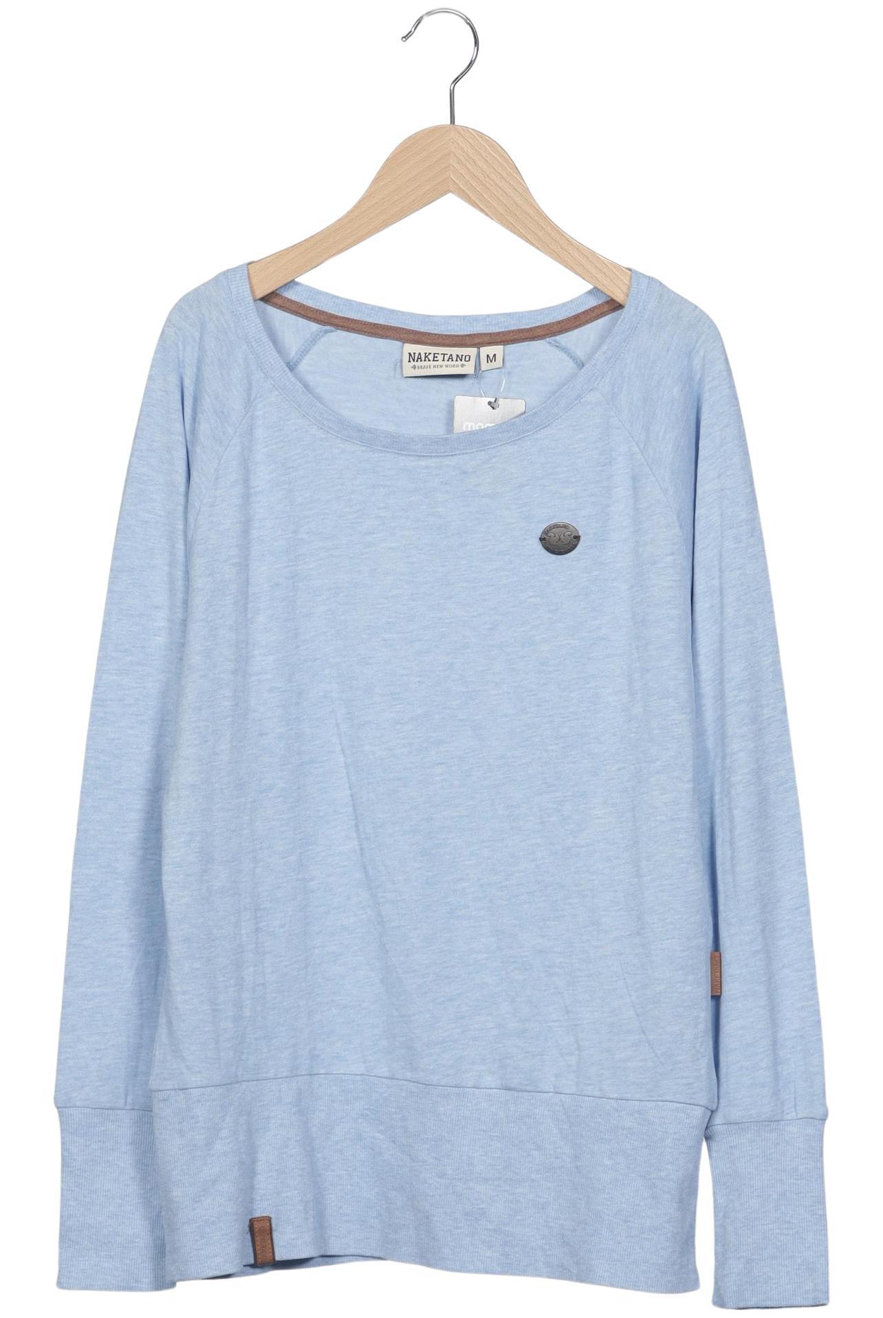 

Naketano Damen Langarmshirt, hellblau, Gr. 38
