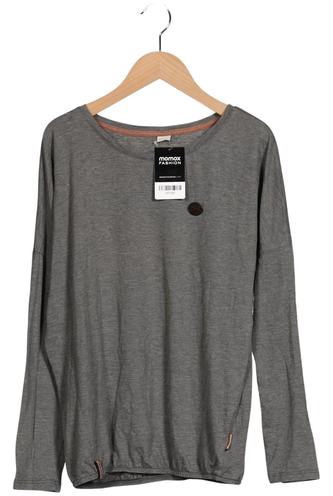 

Naketano Damen Langarmshirt, grau, Gr. 36