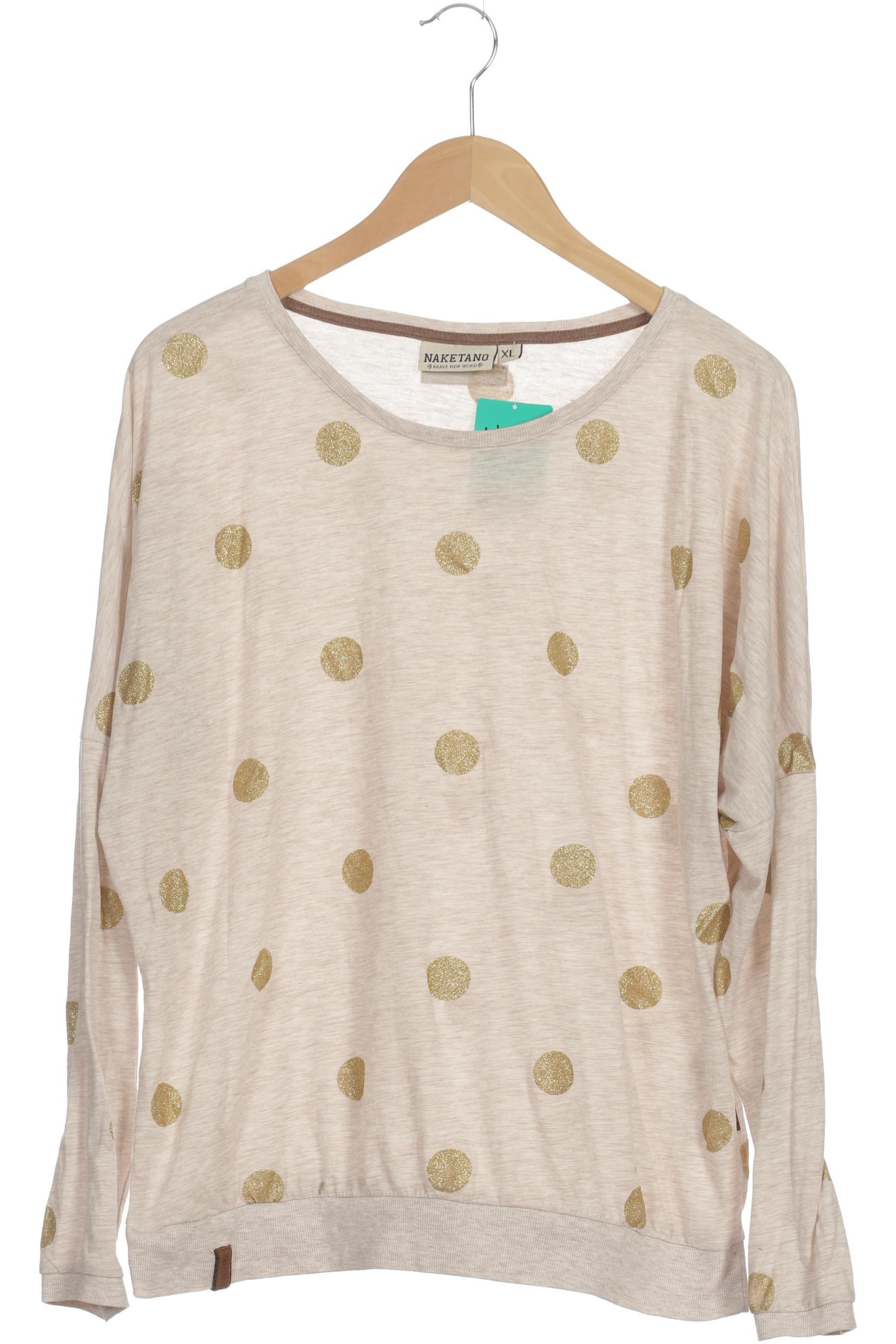 

Naketano Damen Langarmshirt, beige, Gr.