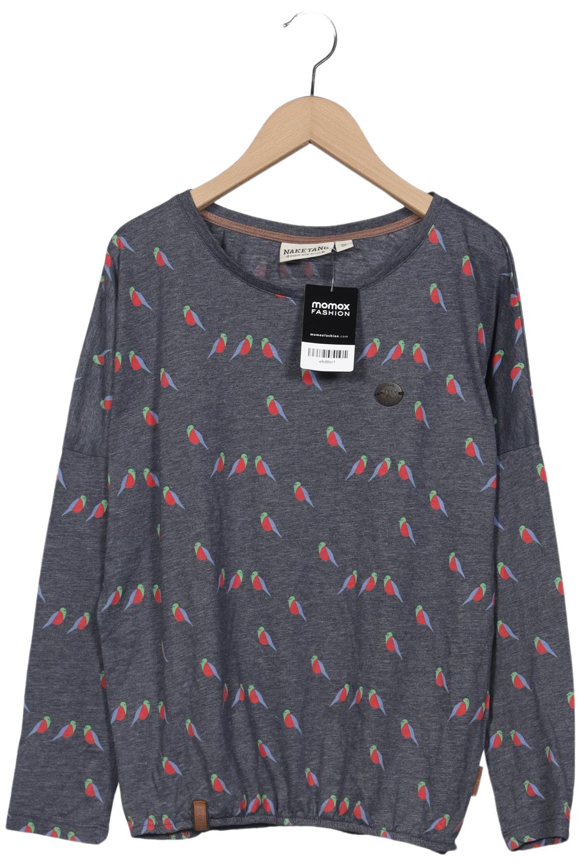 

Naketano Damen Langarmshirt, grau, Gr. 36