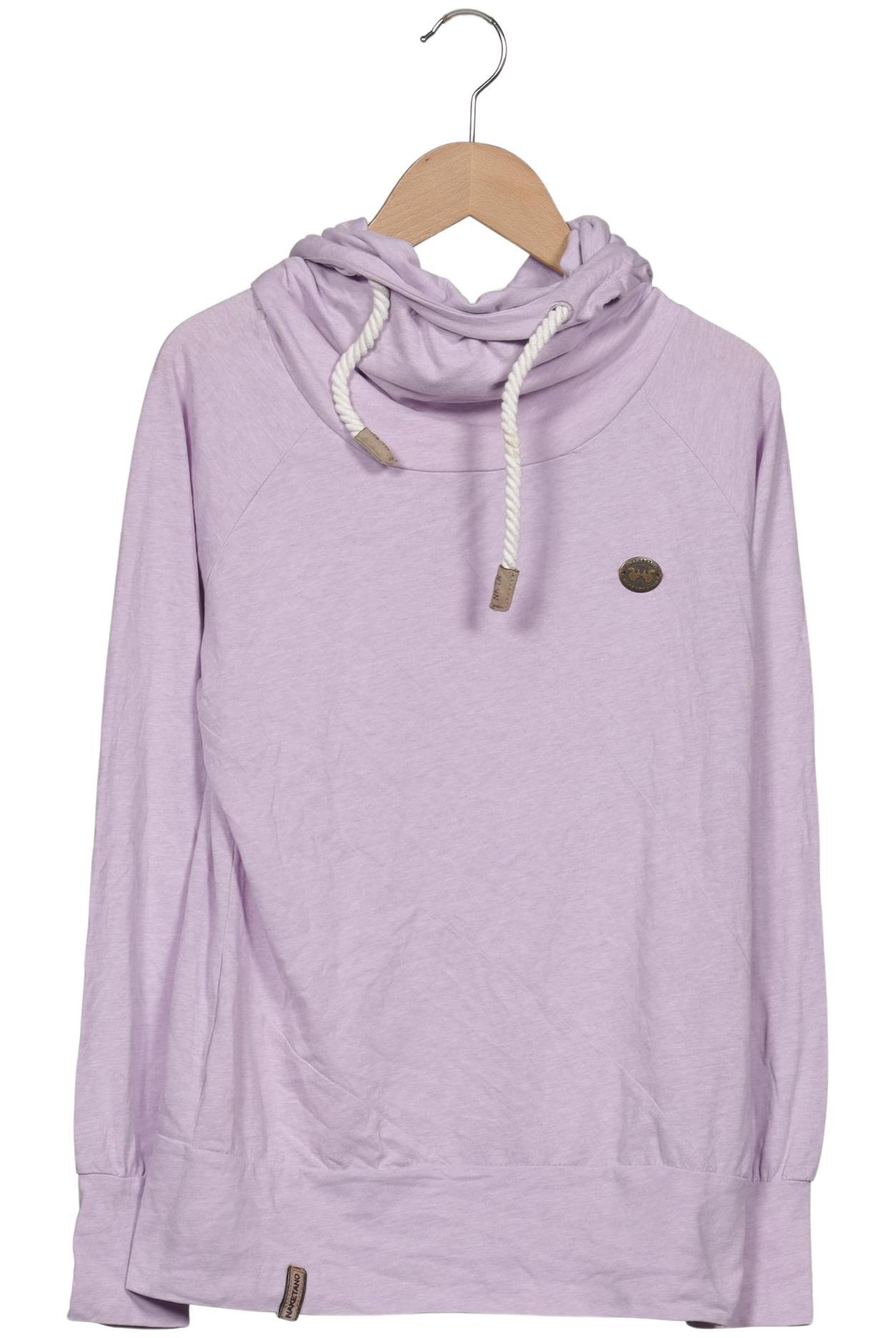

Naketano Damen Langarmshirt, flieder, Gr. 36