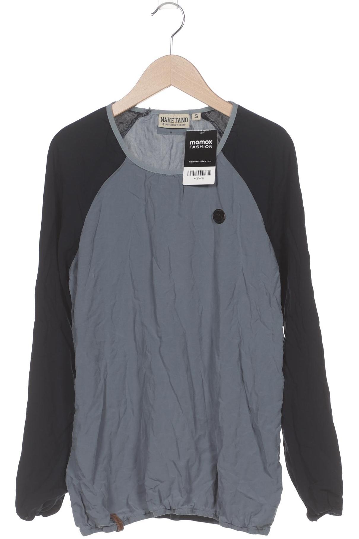 

Naketano Damen Langarmshirt, hellblau, Gr. 36