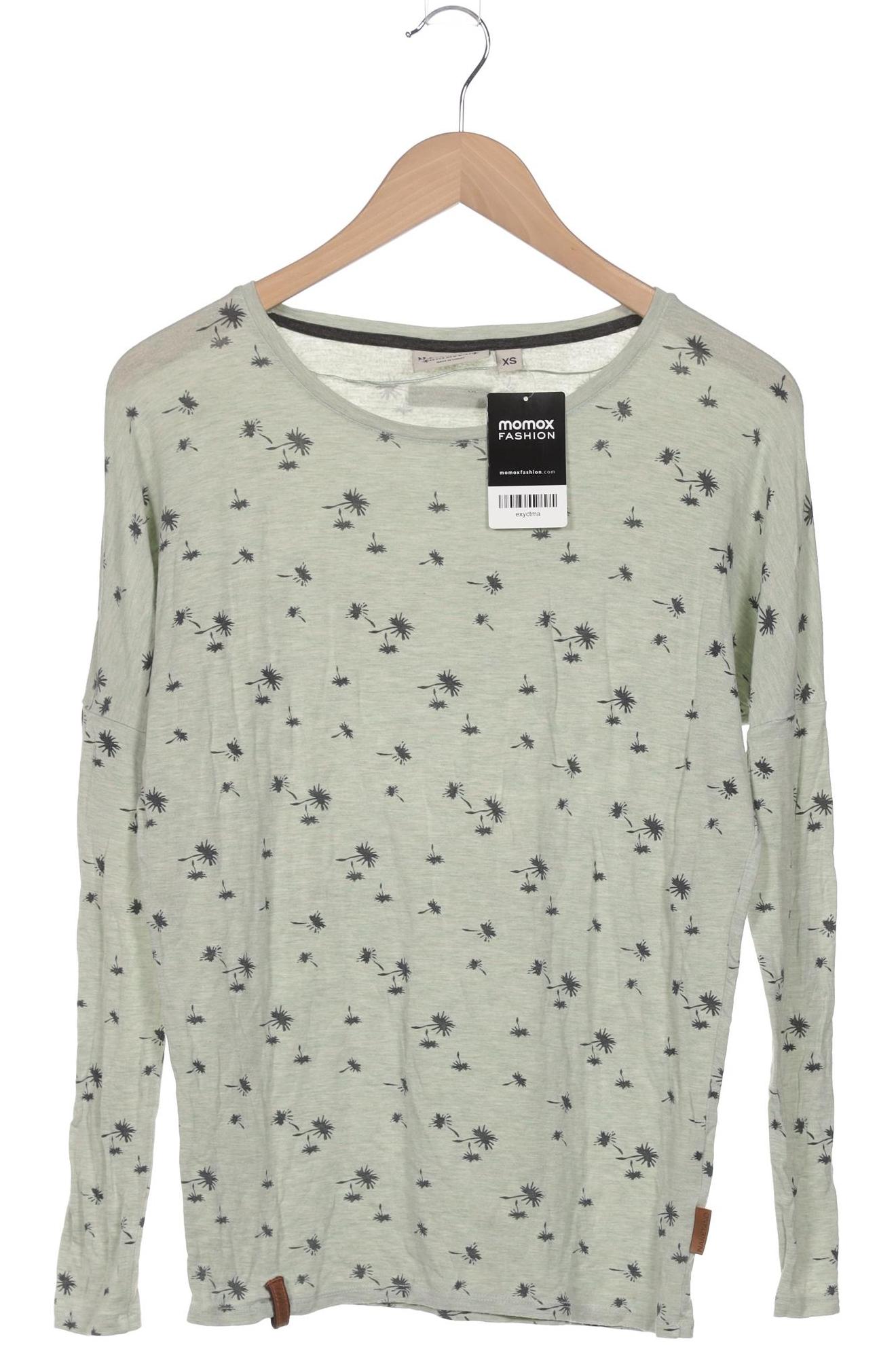 

Naketano Damen Langarmshirt, hellgrün, Gr. 34