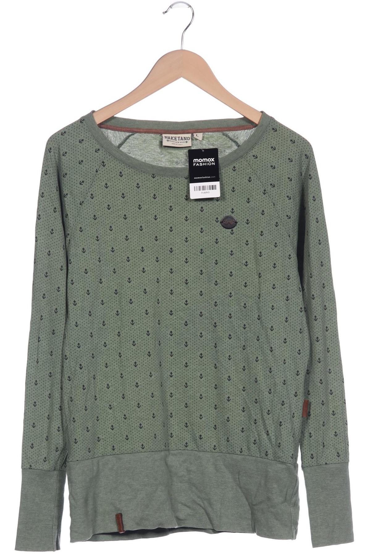 

Naketano Damen Langarmshirt, grün, Gr. 42