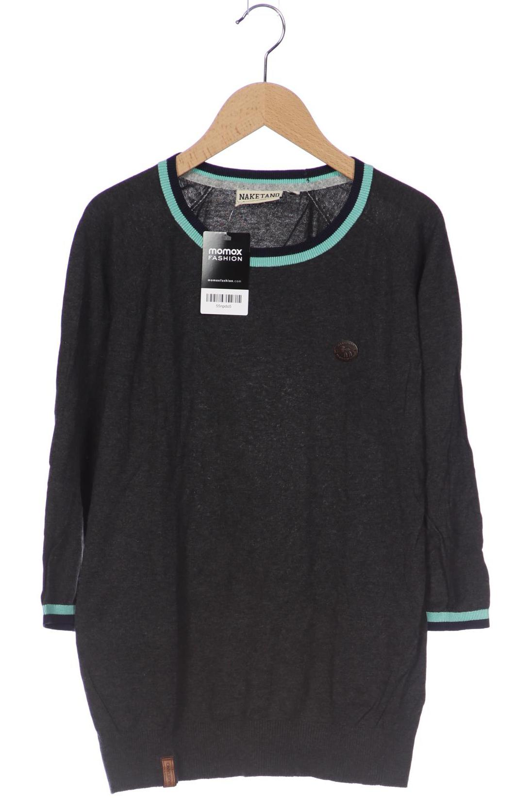 

Naketano Damen Langarmshirt, grau, Gr. 36