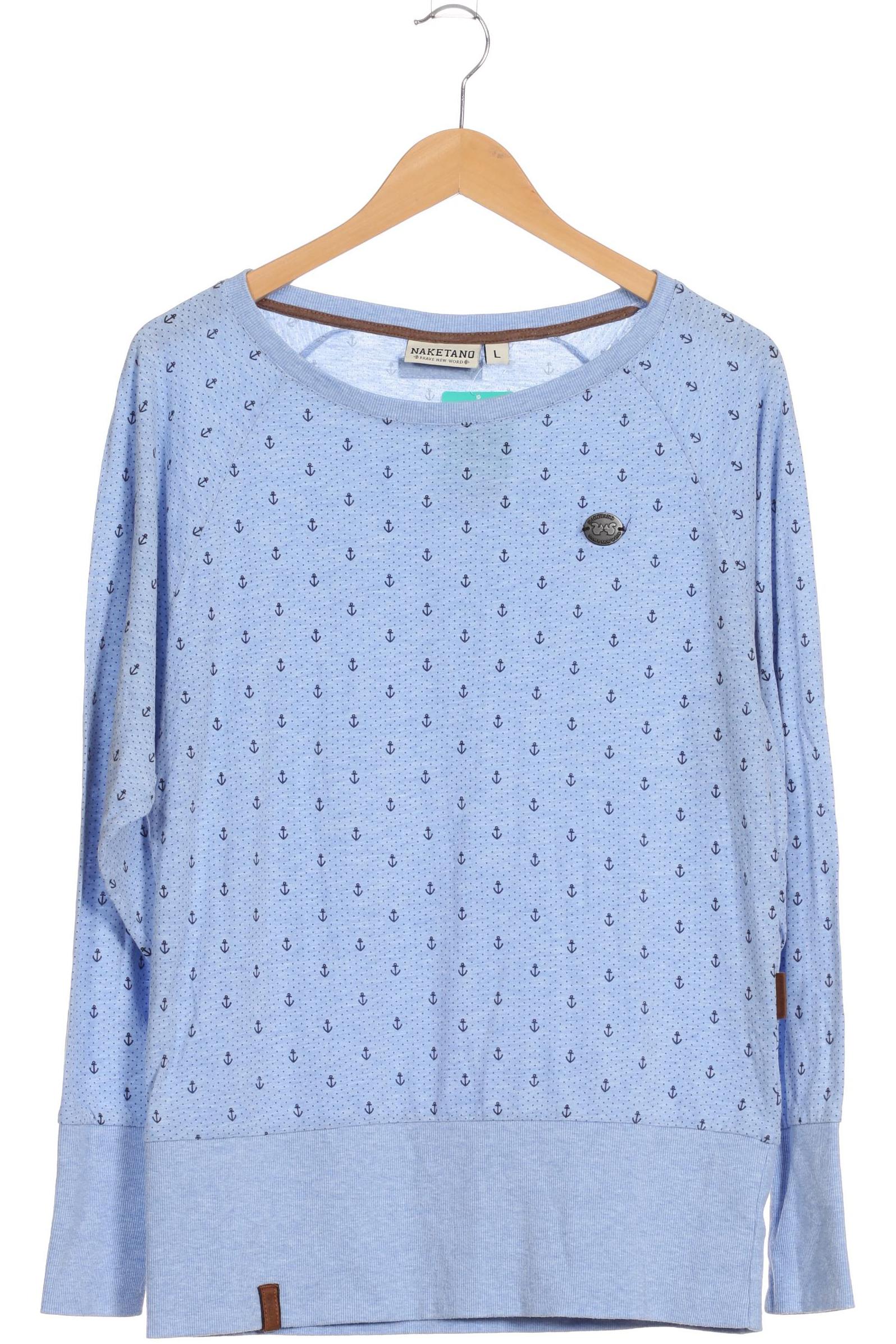 

Naketano Damen Langarmshirt, blau, Gr. 42