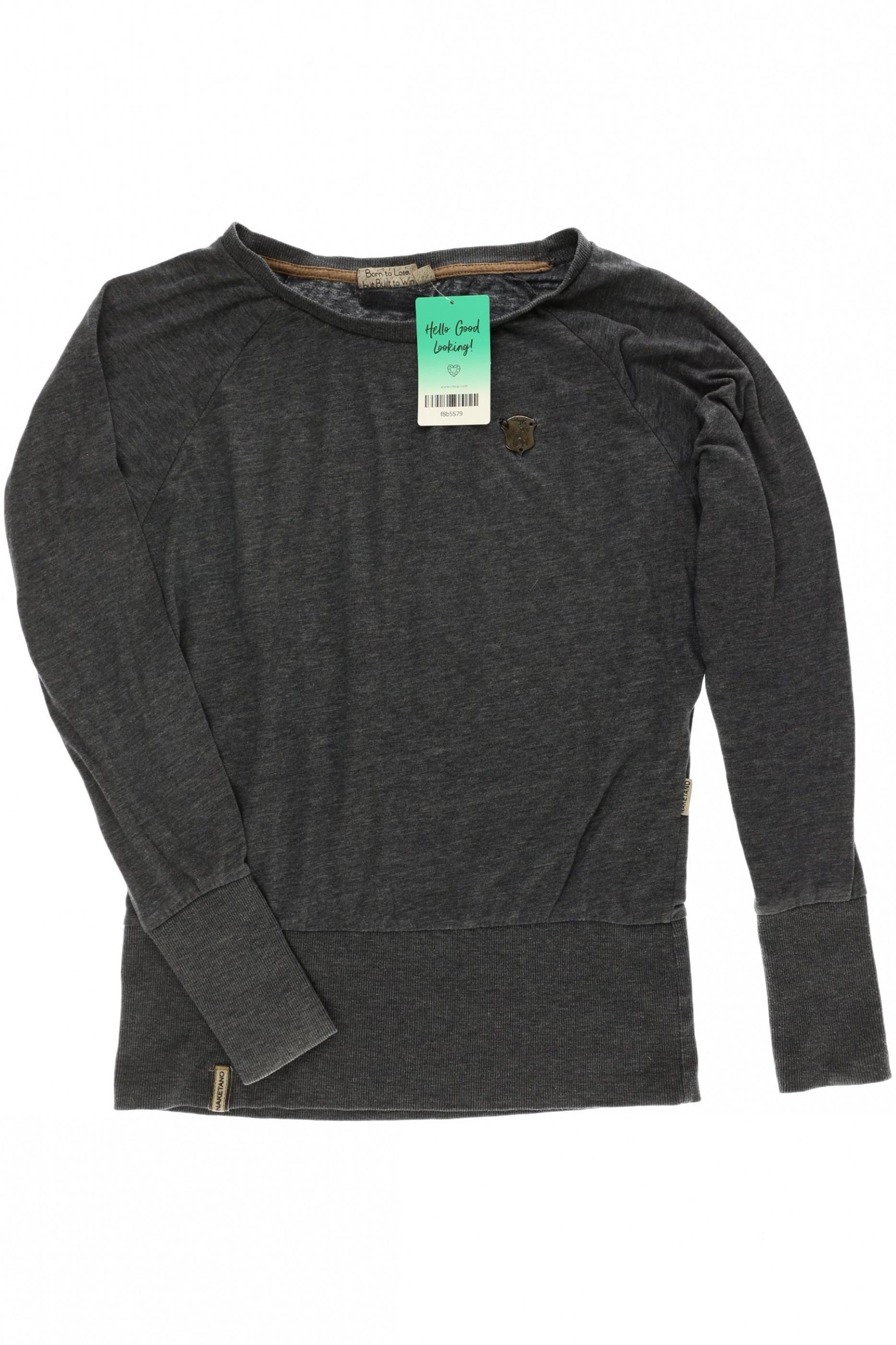 

Naketano Damen Langarmshirt, grau, Gr.