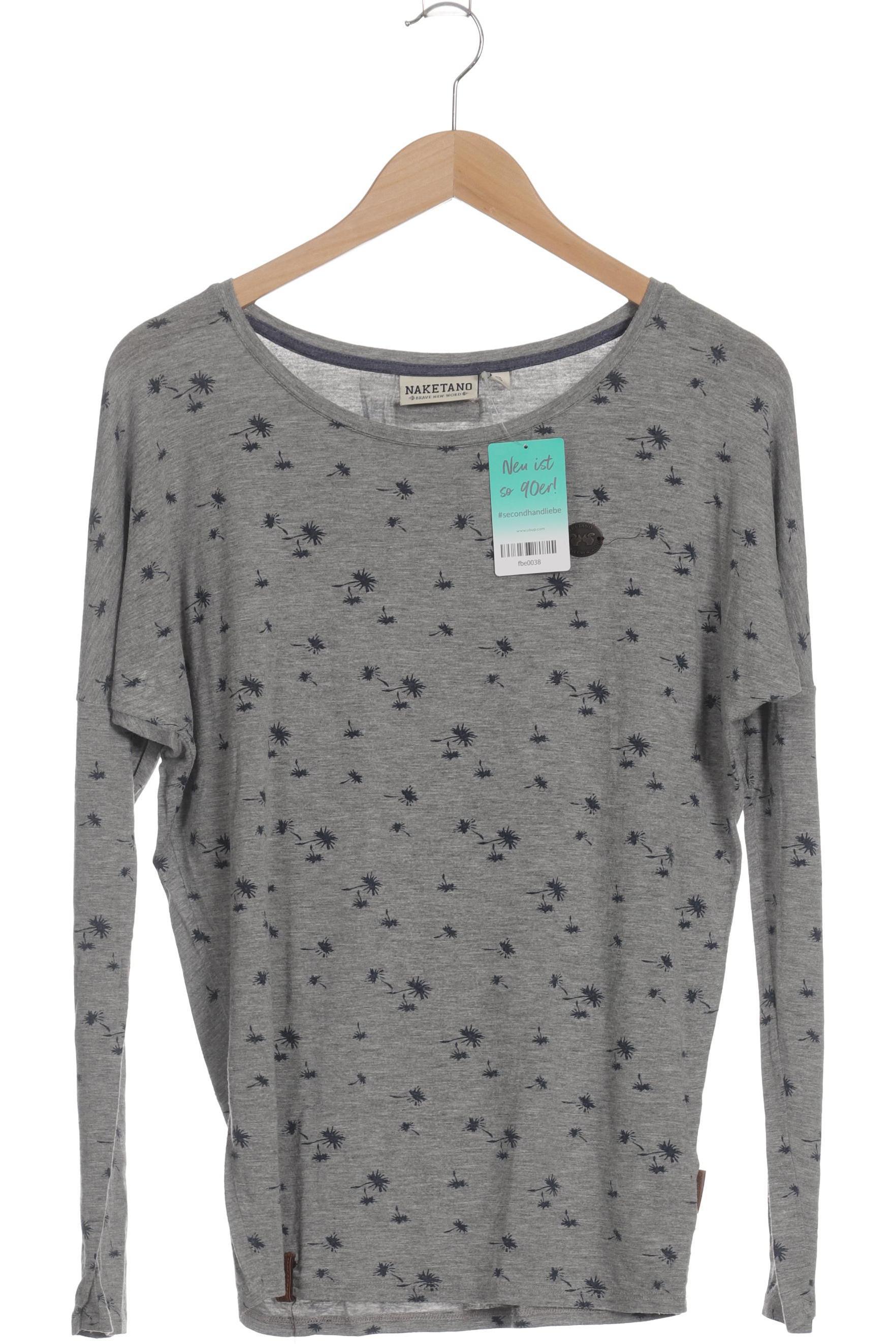 

Naketano Damen Langarmshirt, grau, Gr.