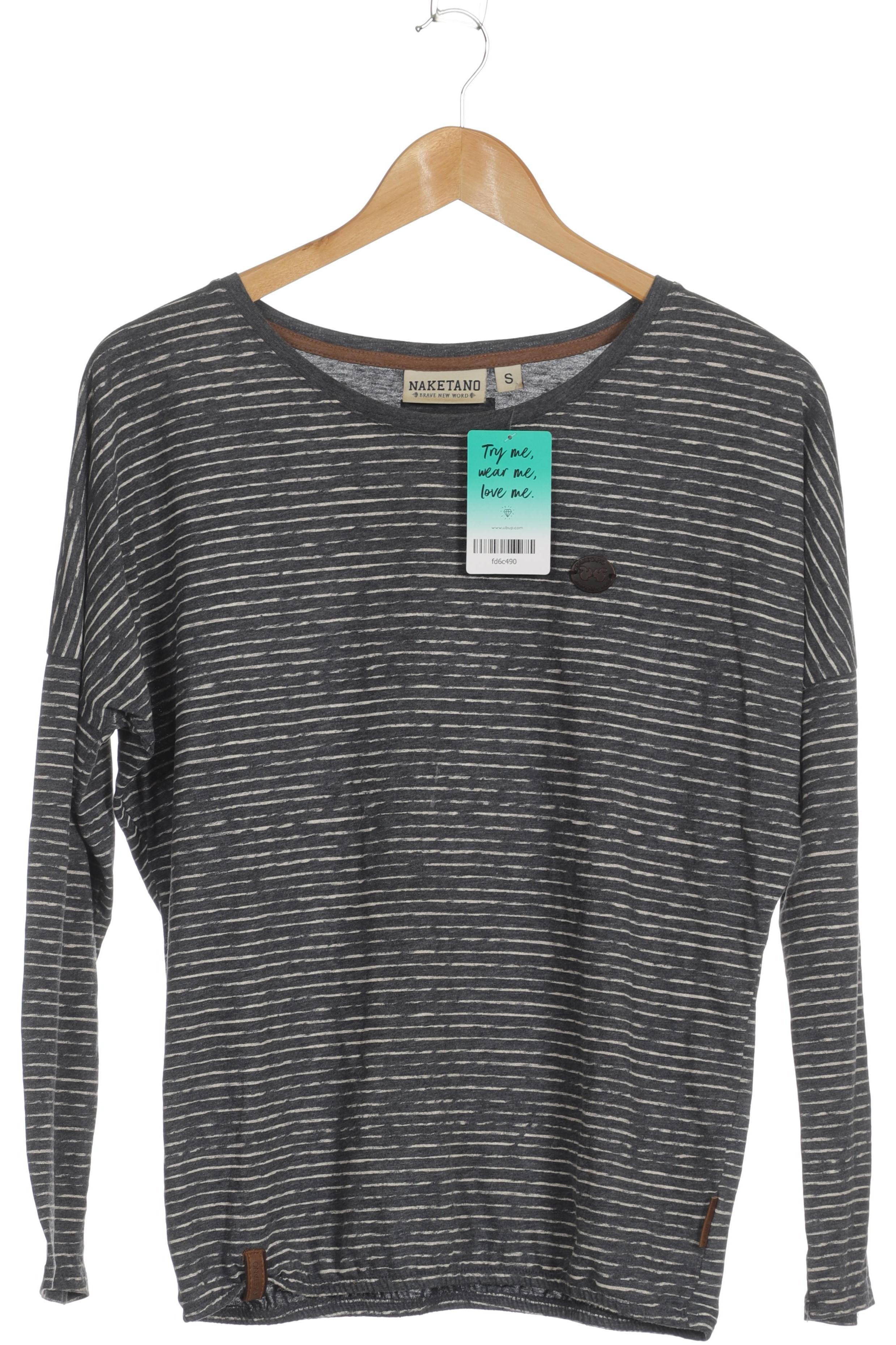 

Naketano Damen Langarmshirt, grau, Gr.