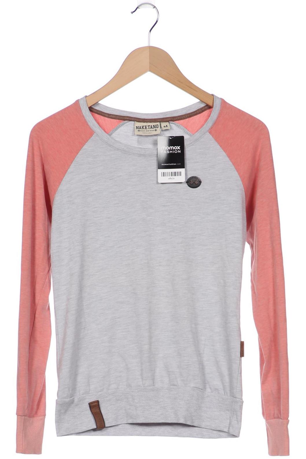

Naketano Damen Langarmshirt, grau, Gr. 38