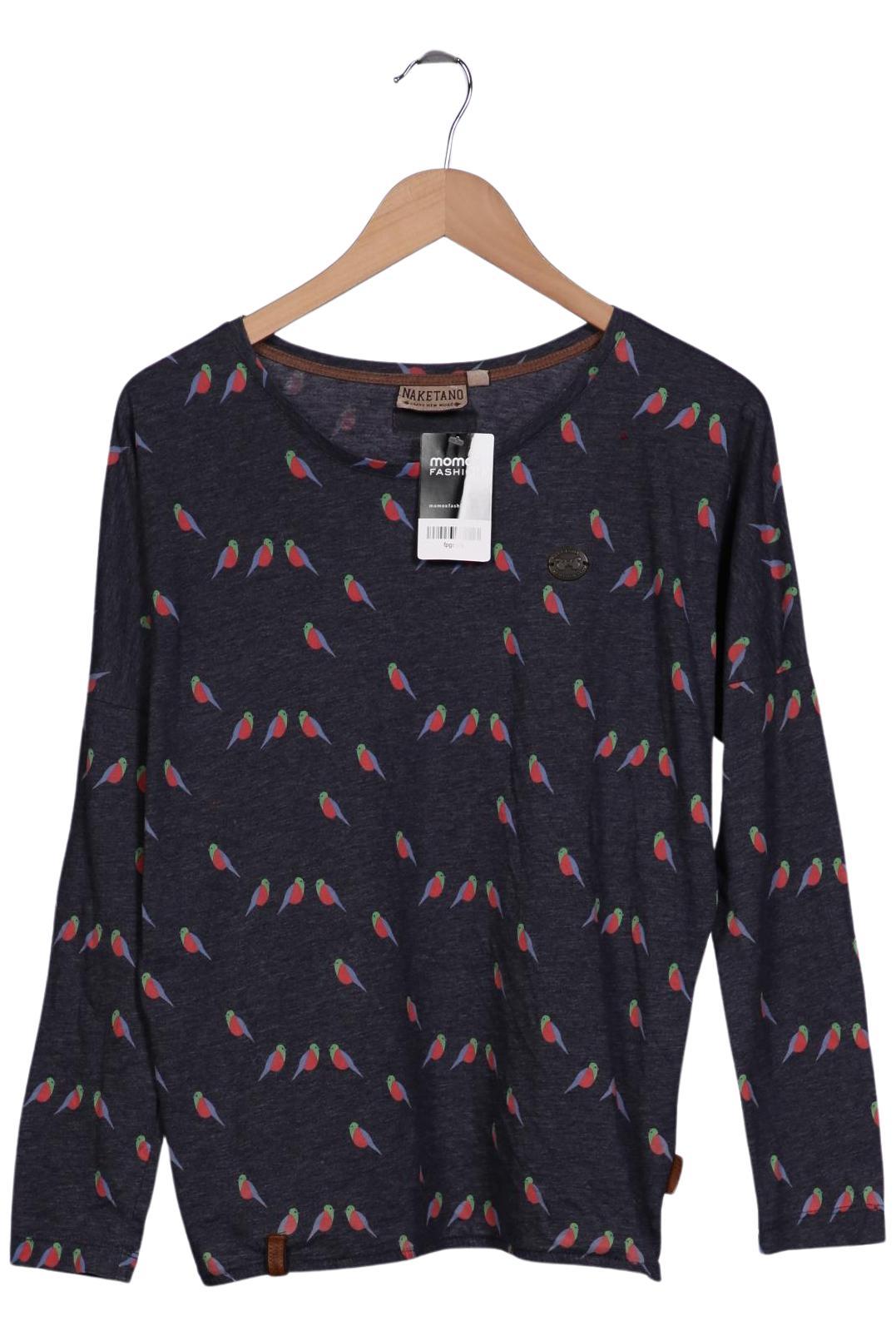 

Naketano Damen Langarmshirt, grau, Gr. 38