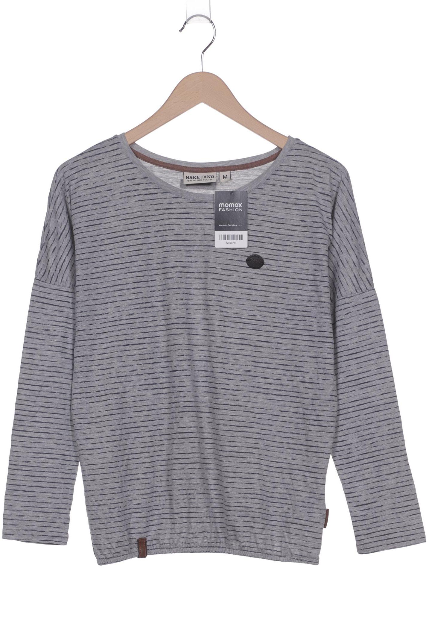 

Naketano Damen Langarmshirt, grau, Gr. 38