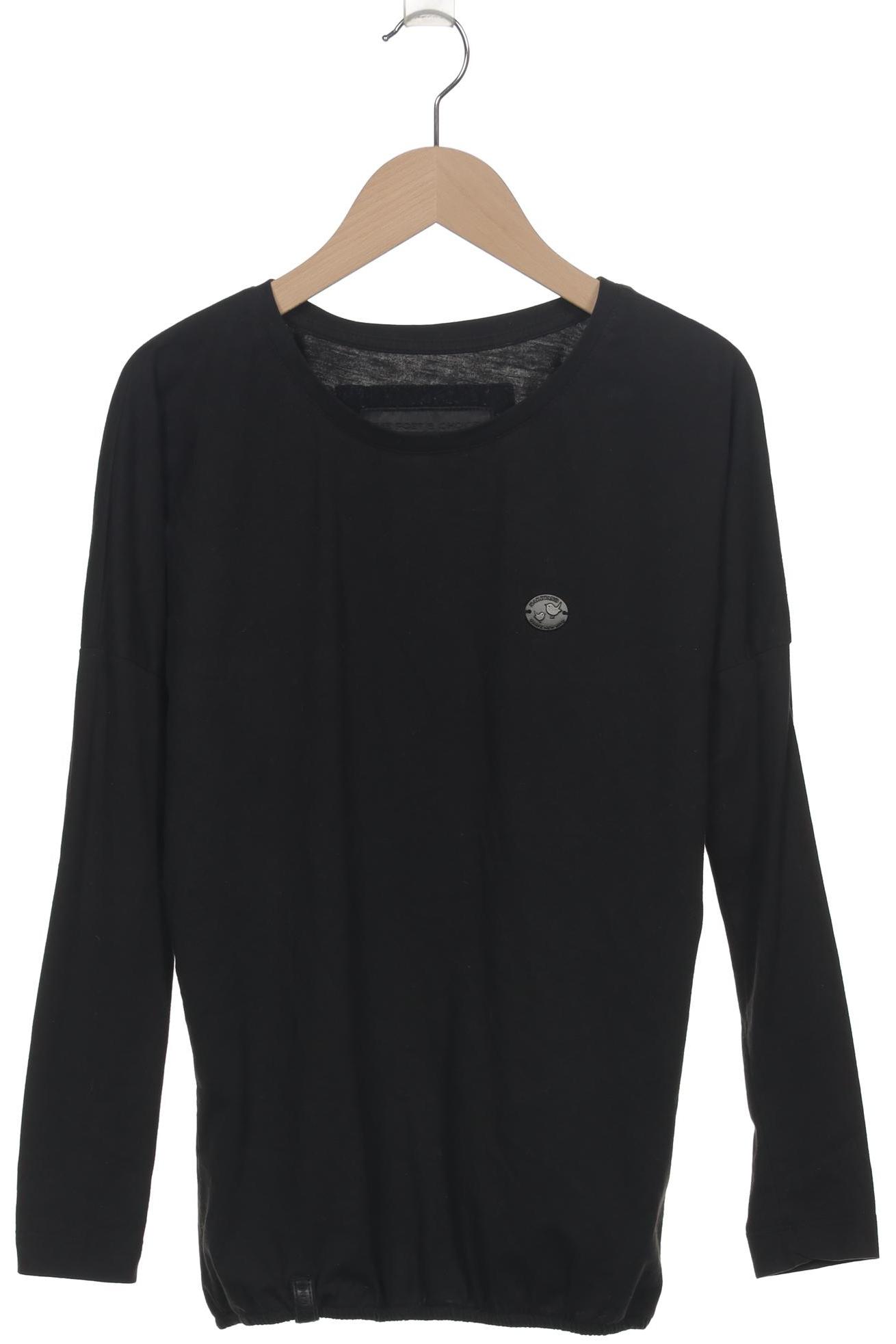 

Naketano Damen Langarmshirt, schwarz, Gr. 34
