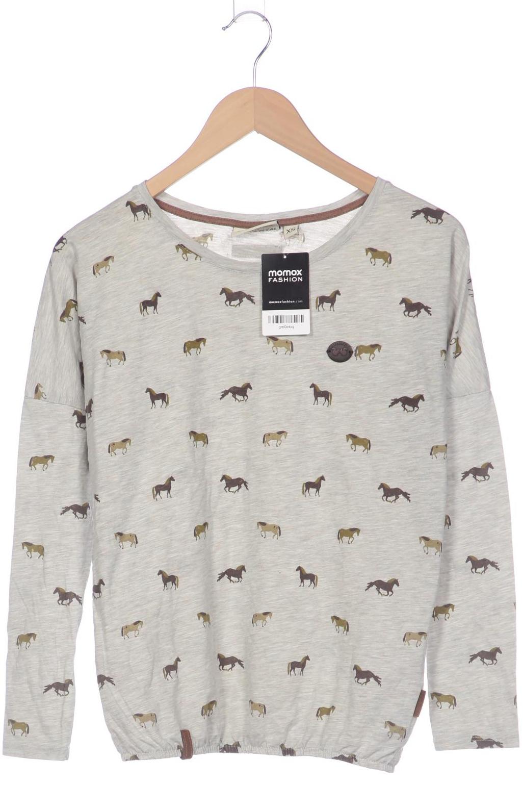 

Naketano Damen Langarmshirt, grau, Gr. 34