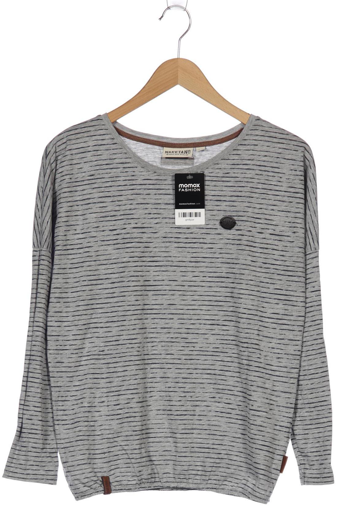 

Naketano Damen Langarmshirt, grau, Gr. 38