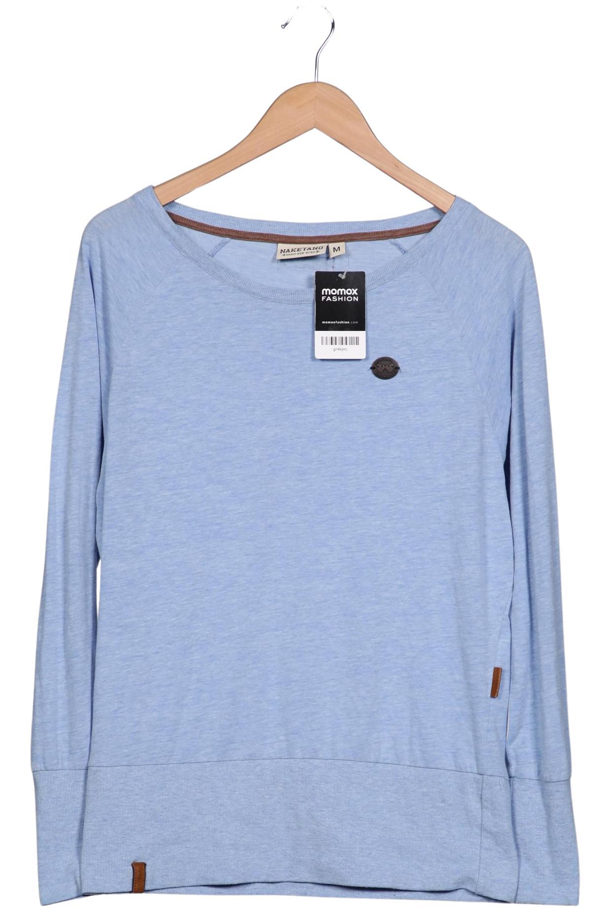 

Naketano Damen Langarmshirt, hellblau, Gr. 38