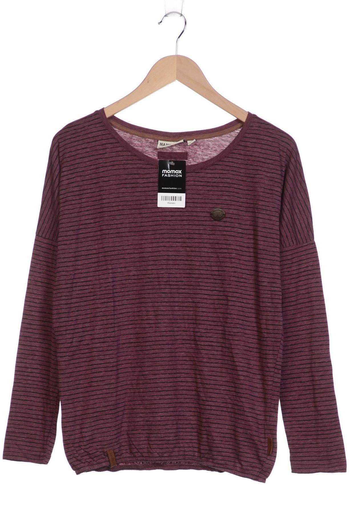 

Naketano Damen Langarmshirt, bordeaux, Gr. 38