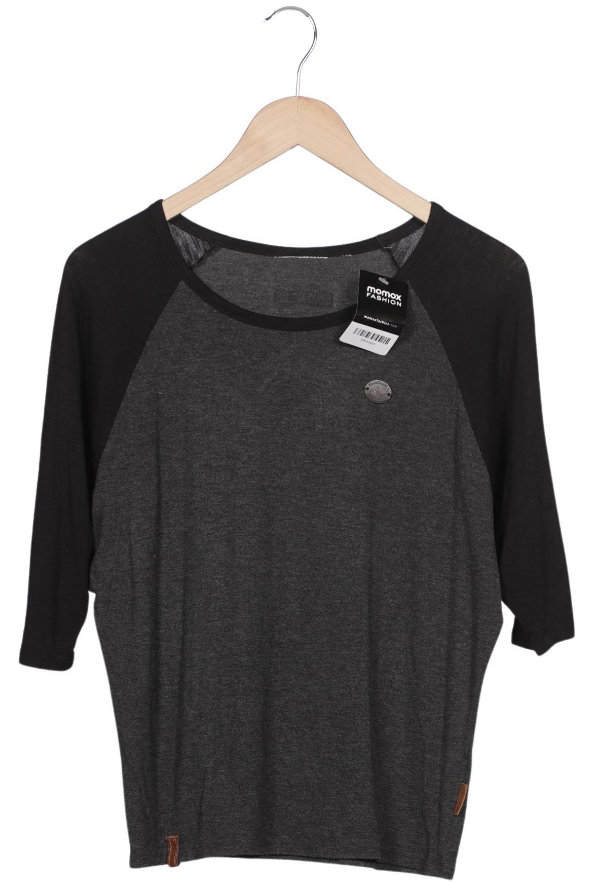 

Naketano Damen Langarmshirt, grau, Gr. 36