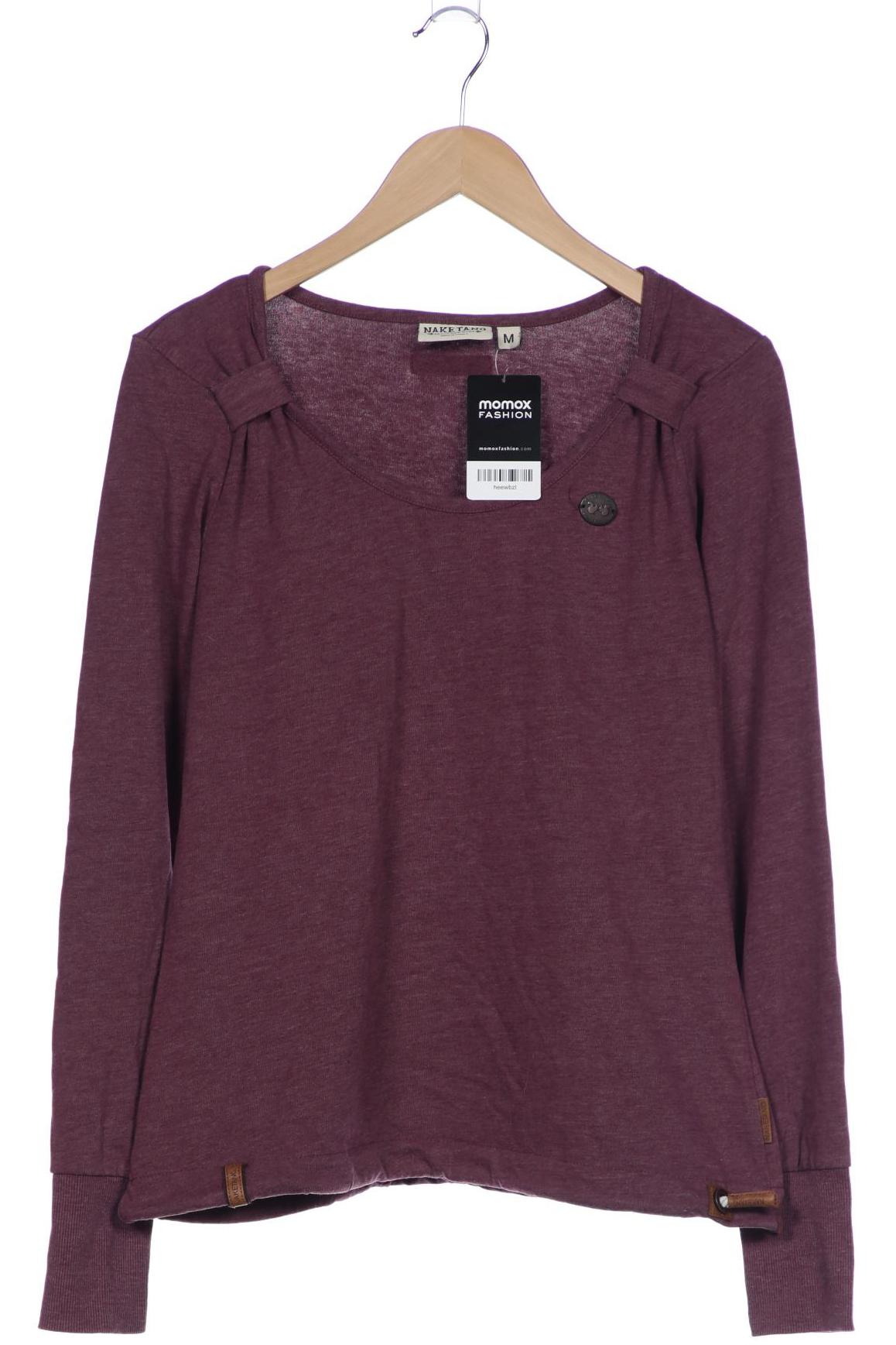 

Naketano Damen Langarmshirt, bordeaux, Gr. 38