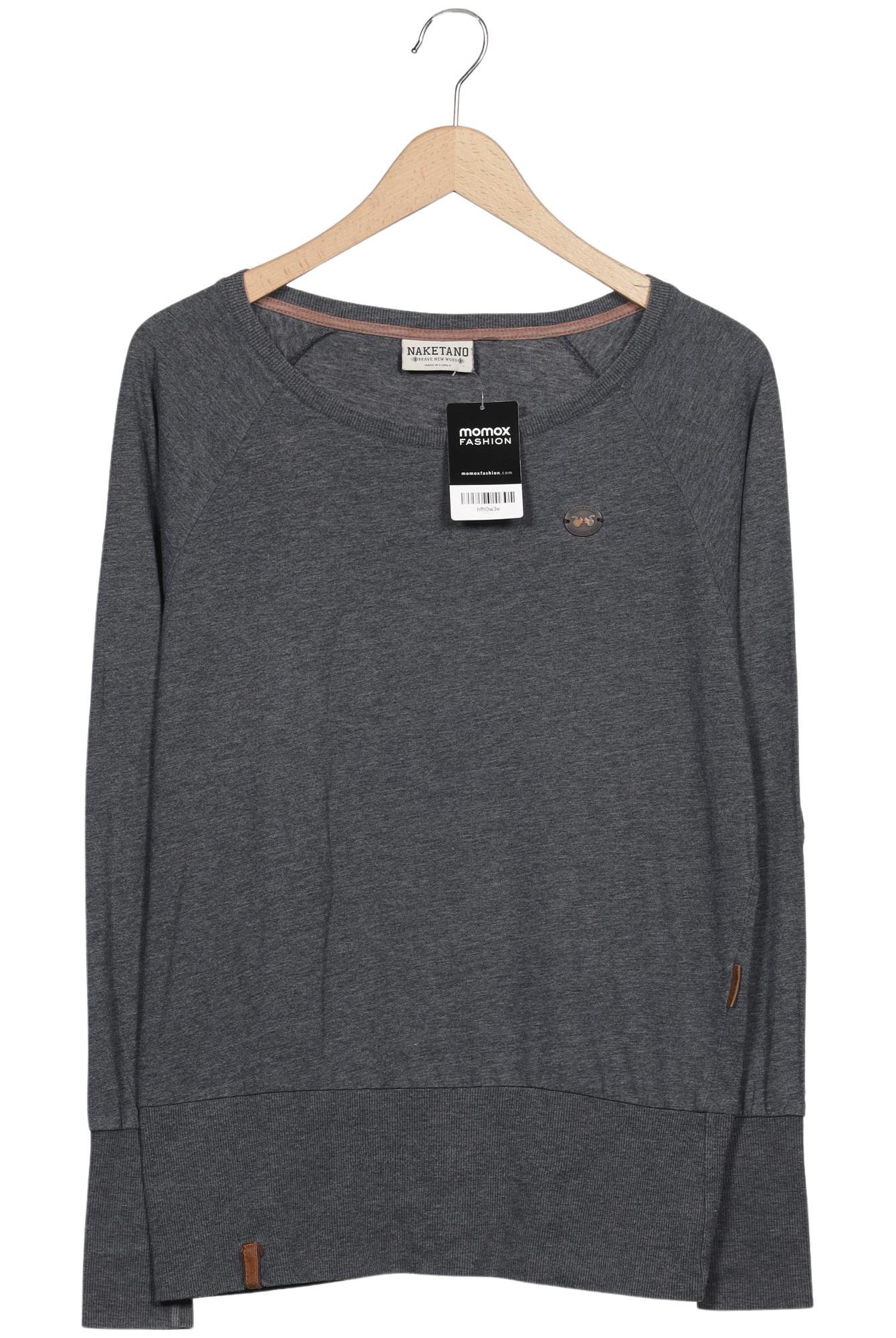

Naketano Damen Langarmshirt, grau, Gr. 42