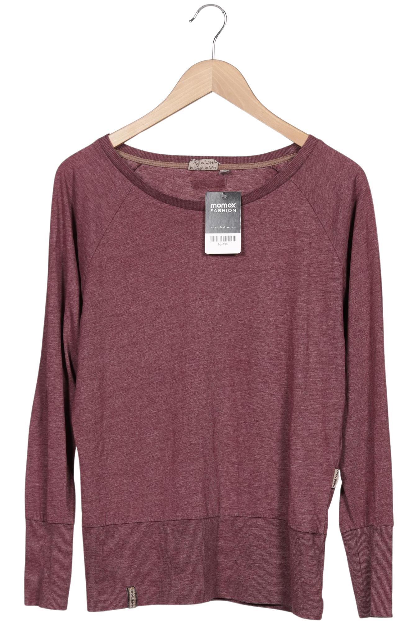 

Naketano Damen Langarmshirt, bordeaux, Gr. 38