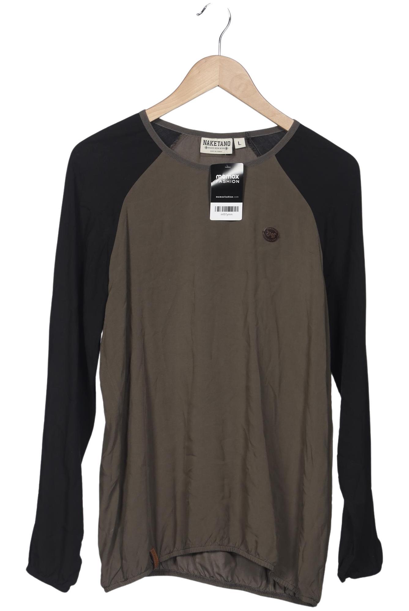 

Naketano Damen Langarmshirt, grün, Gr. 42