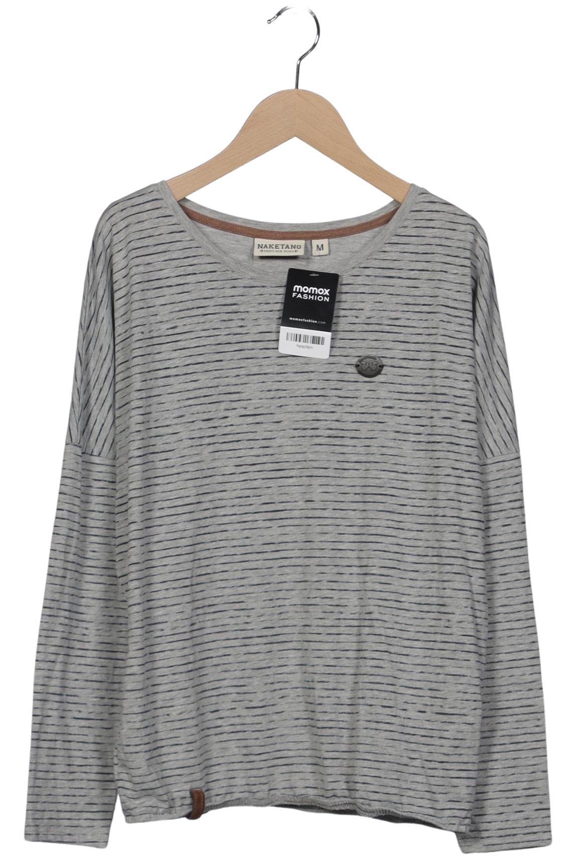 

Naketano Damen Langarmshirt, grau, Gr. 38