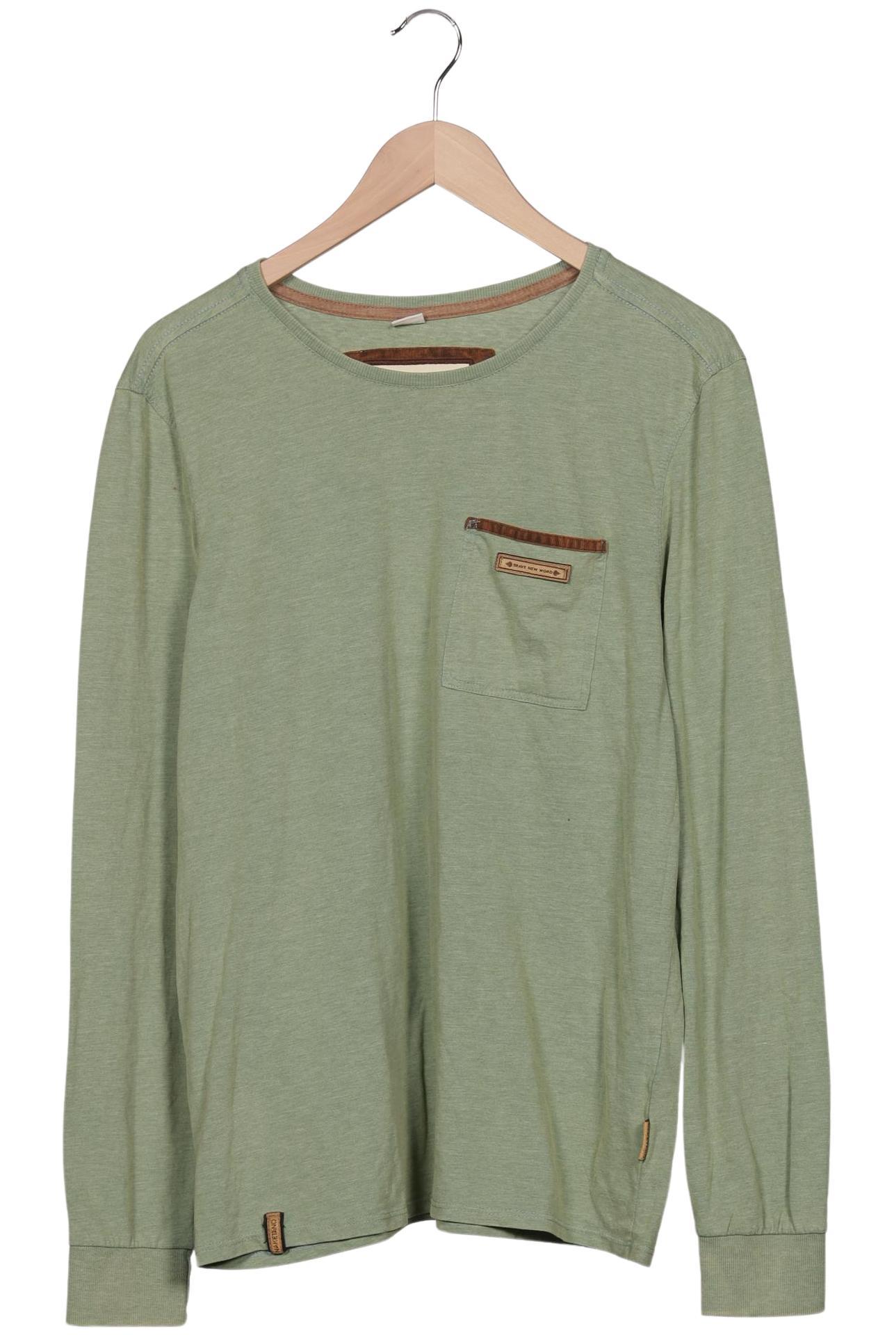 

Naketano Damen Langarmshirt, hellgrün, Gr. 42