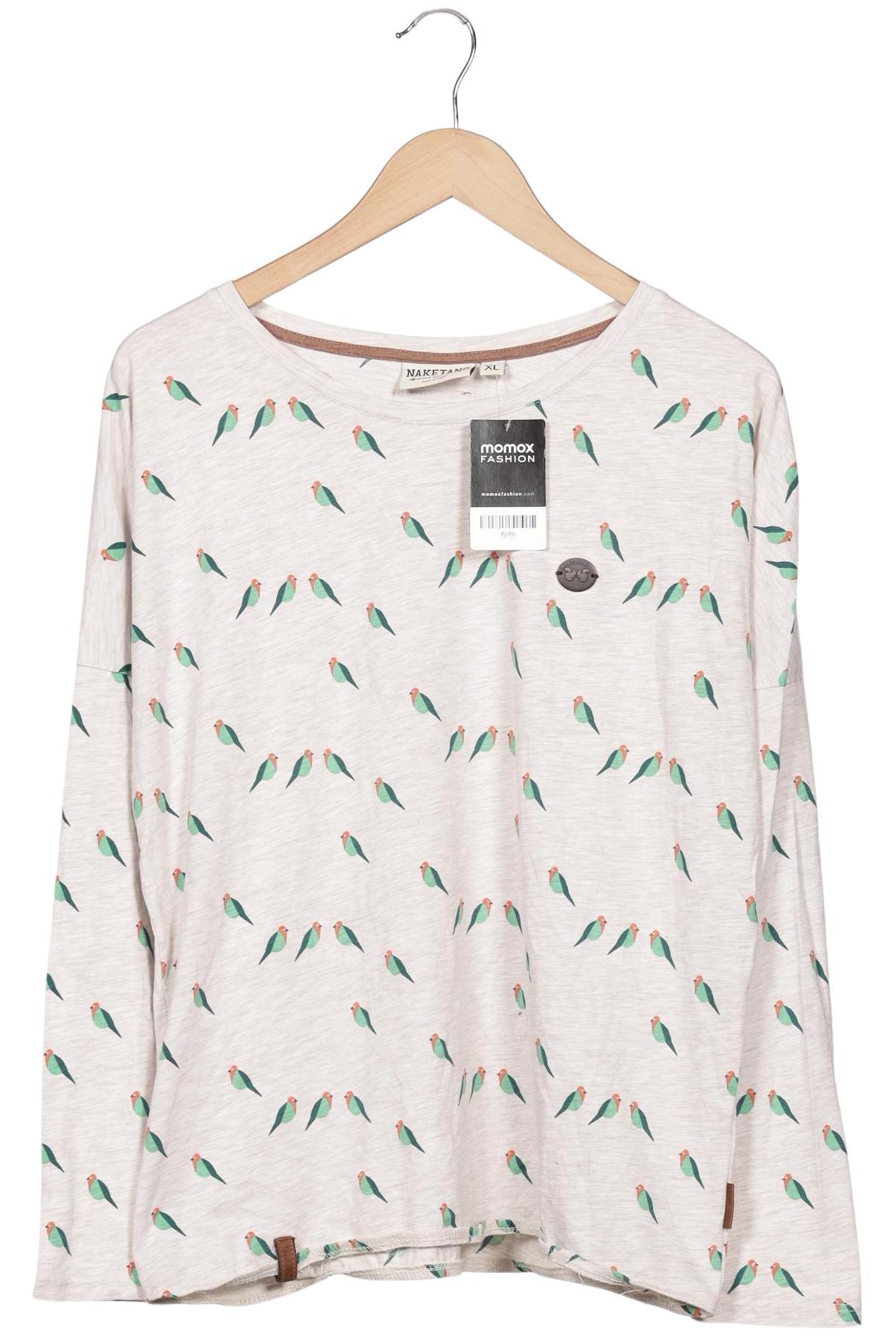 

Naketano Damen Langarmshirt, cremeweiß, Gr. 44