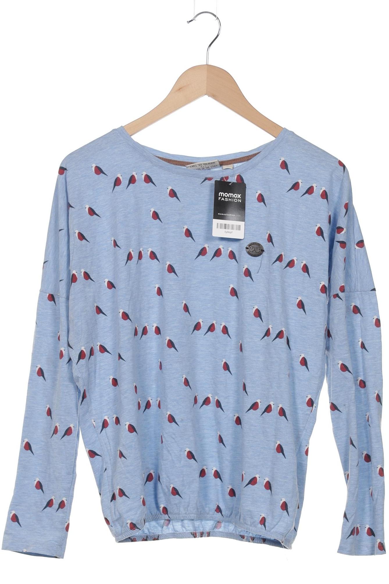 

Naketano Damen Langarmshirt, hellblau, Gr. 42