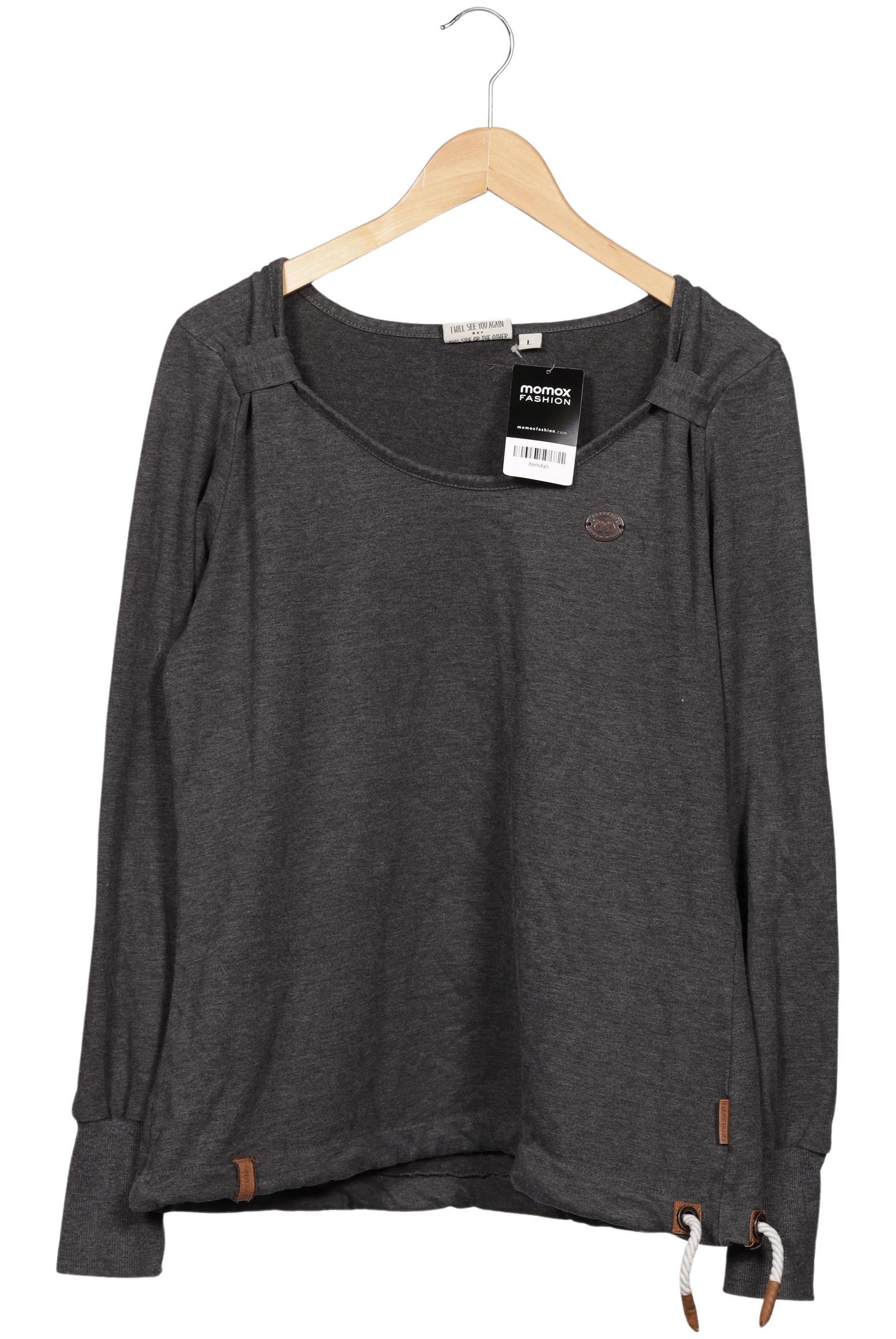 

Naketano Damen Langarmshirt, grau, Gr. 42
