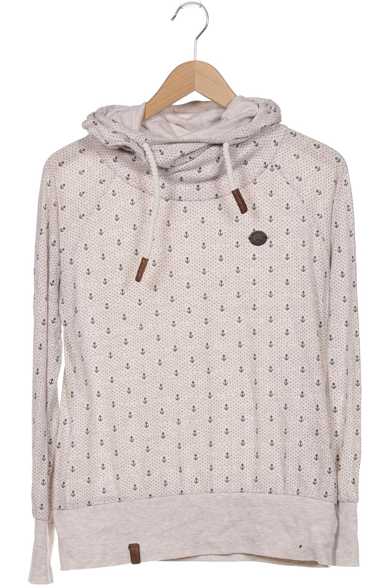 

Naketano Damen Langarmshirt, cremeweiß, Gr. 38