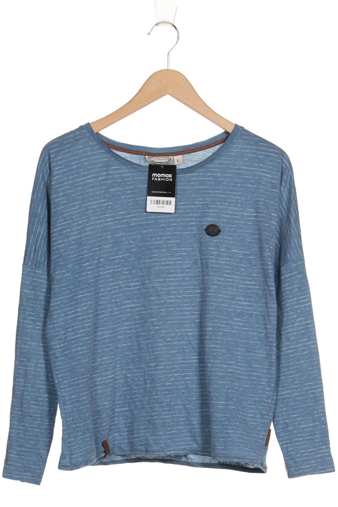 

Naketano Damen Langarmshirt, hellblau, Gr. 42