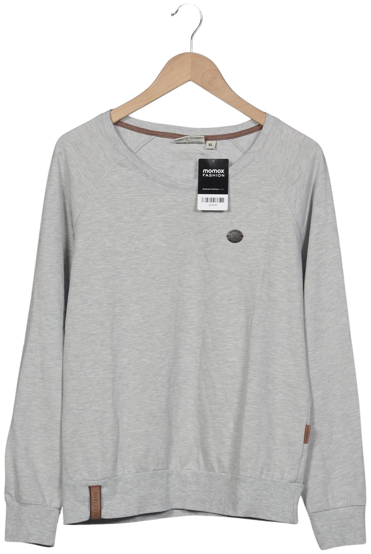 

Naketano Damen Langarmshirt, grau, Gr. 44