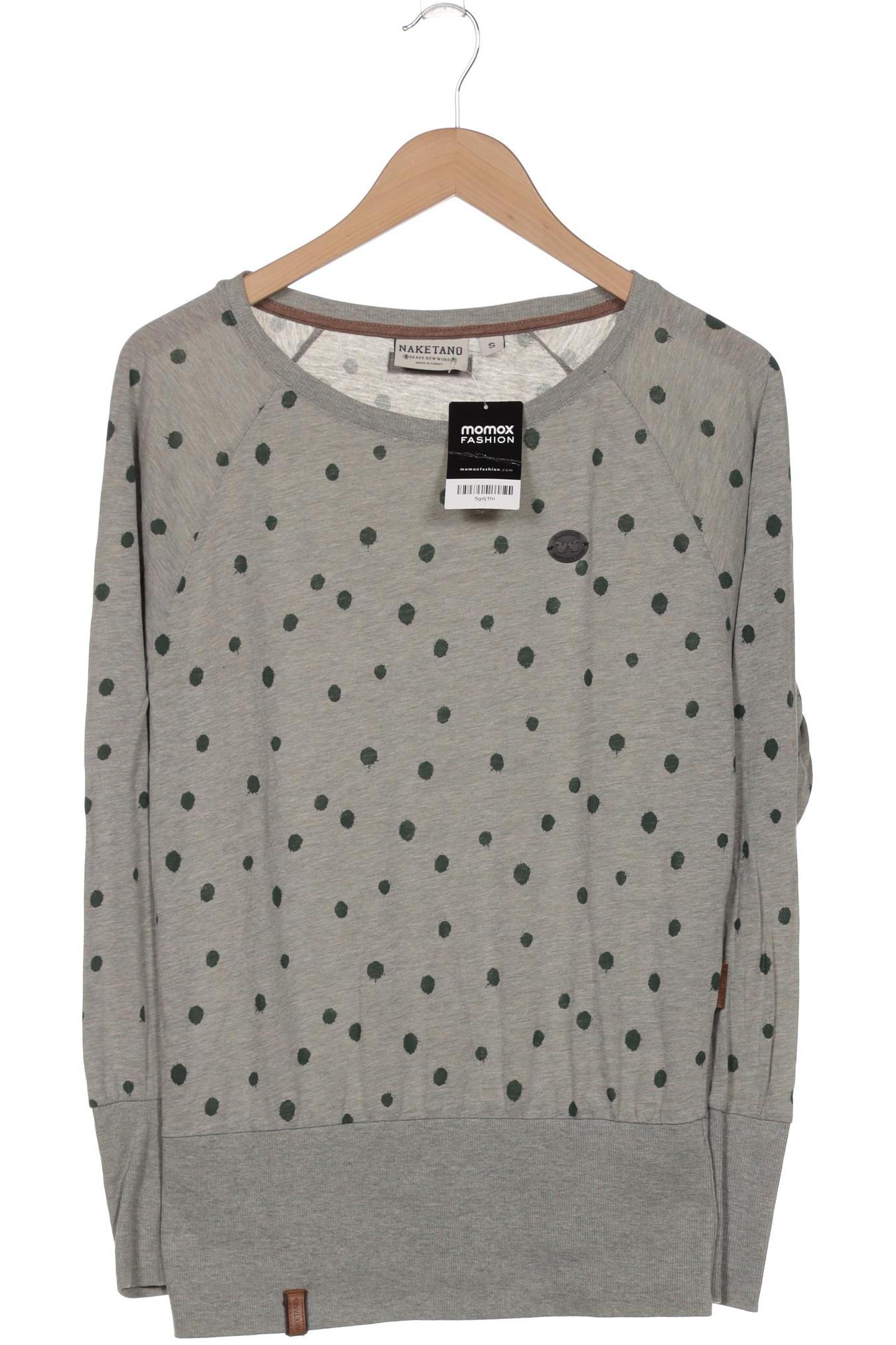 

Naketano Damen Langarmshirt, grau, Gr. 36