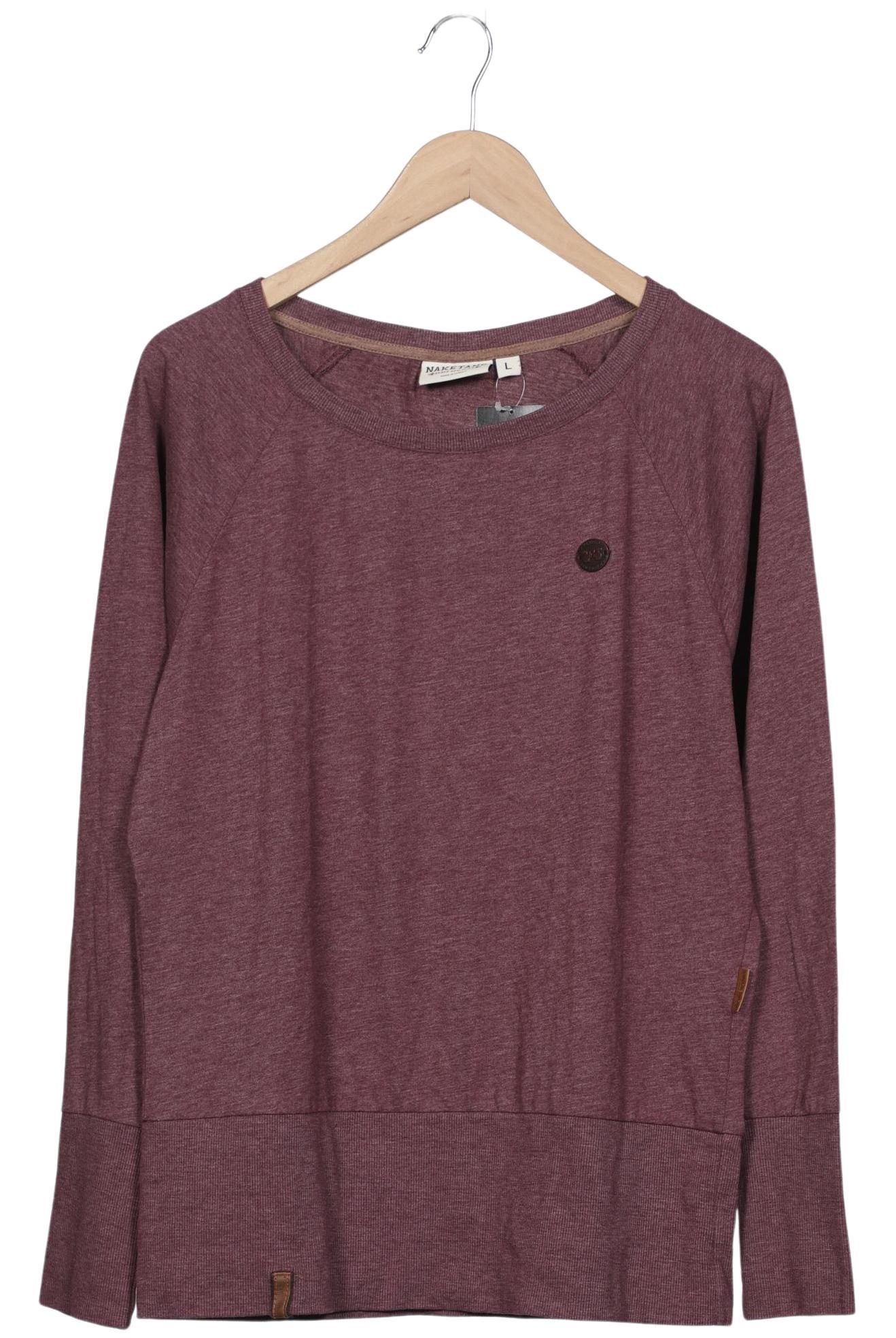 

Naketano Damen Langarmshirt, bordeaux, Gr. 42