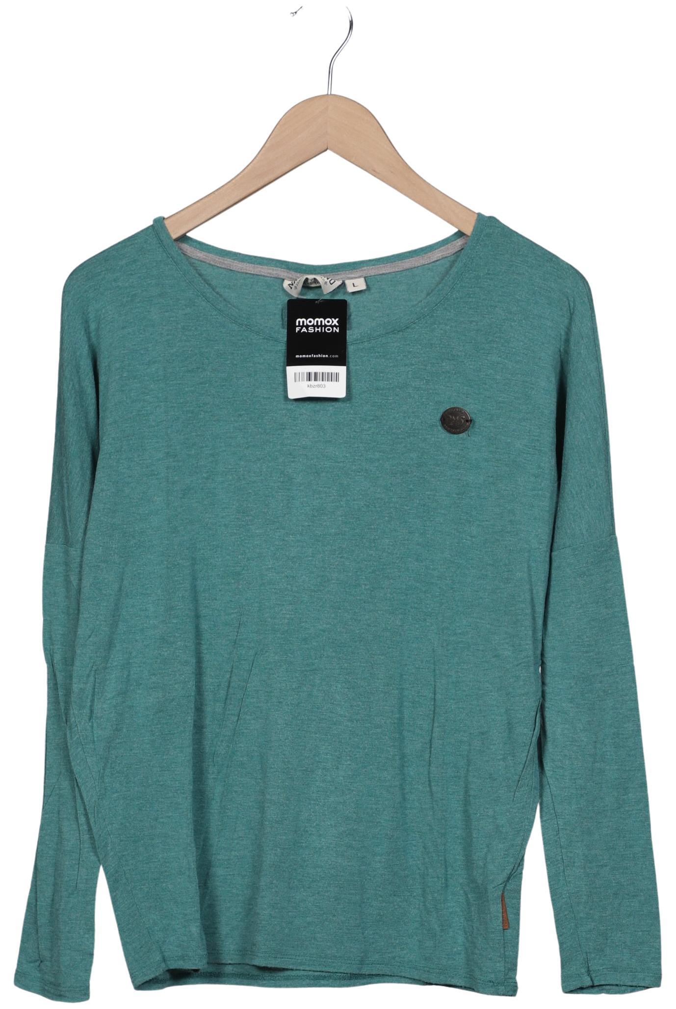 

Naketano Damen Langarmshirt, türkis, Gr. 42