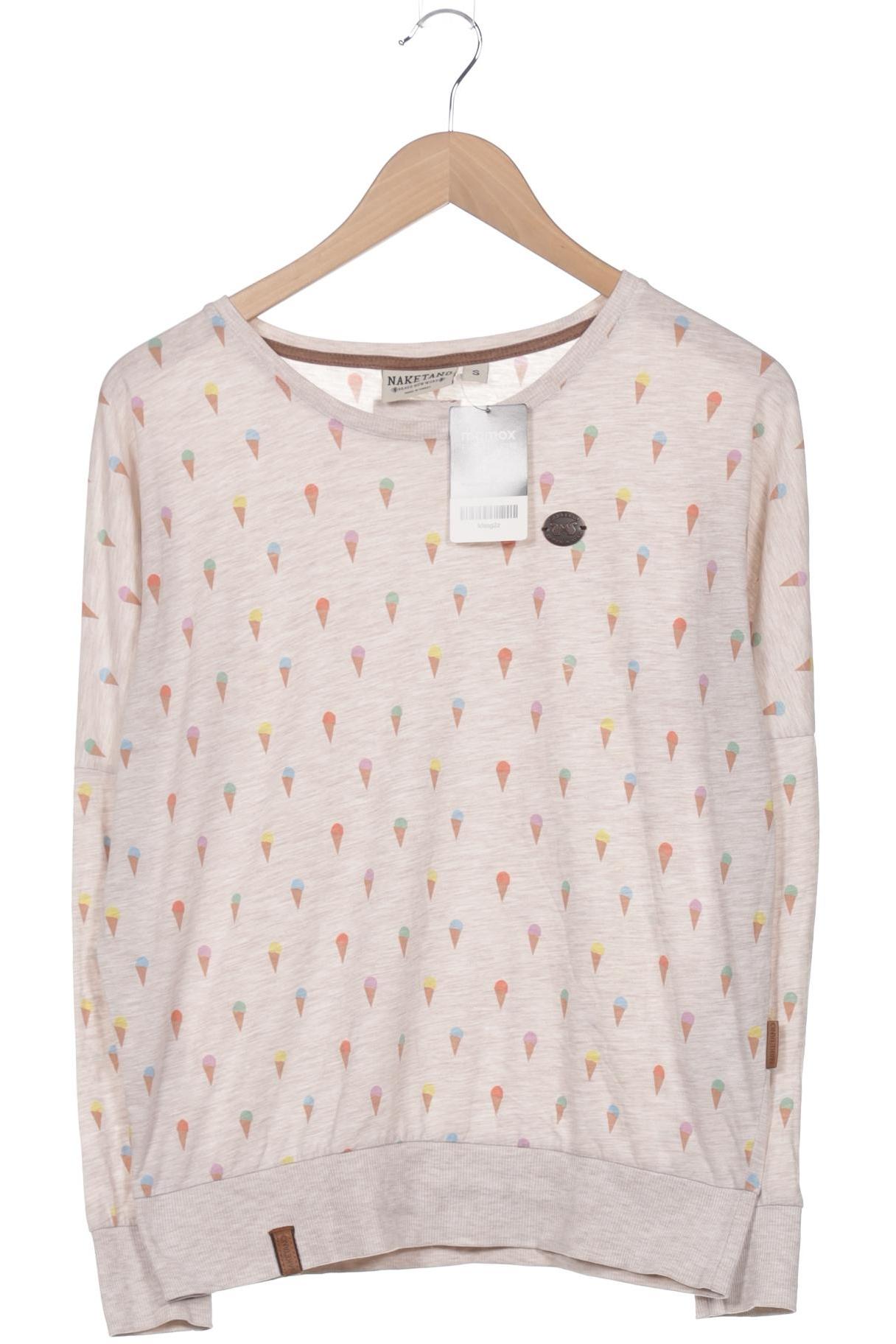 

Naketano Damen Langarmshirt, grau, Gr. 36