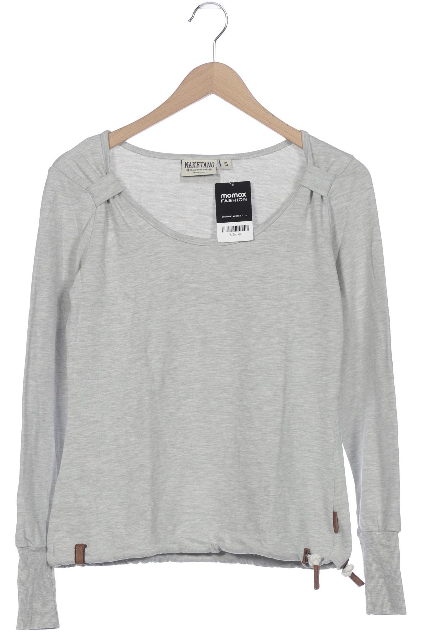 

Naketano Damen Langarmshirt, grau, Gr. 36