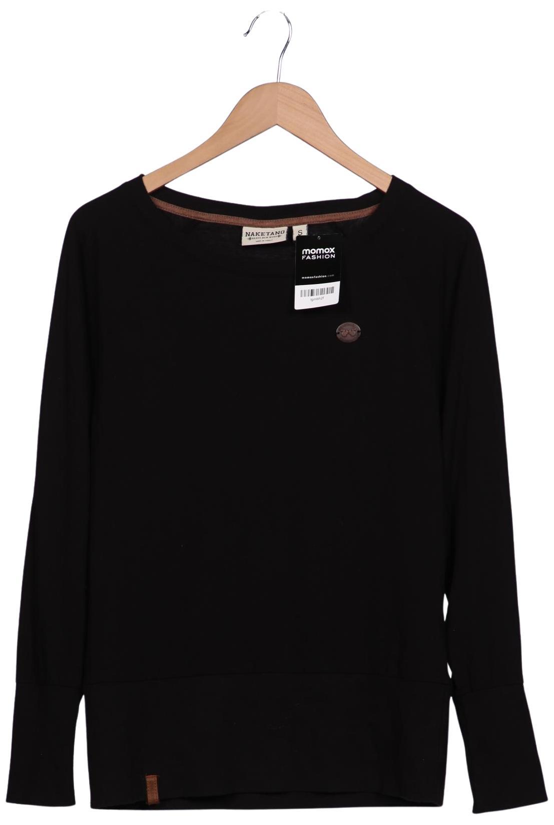 

Naketano Damen Langarmshirt, schwarz, Gr. 36