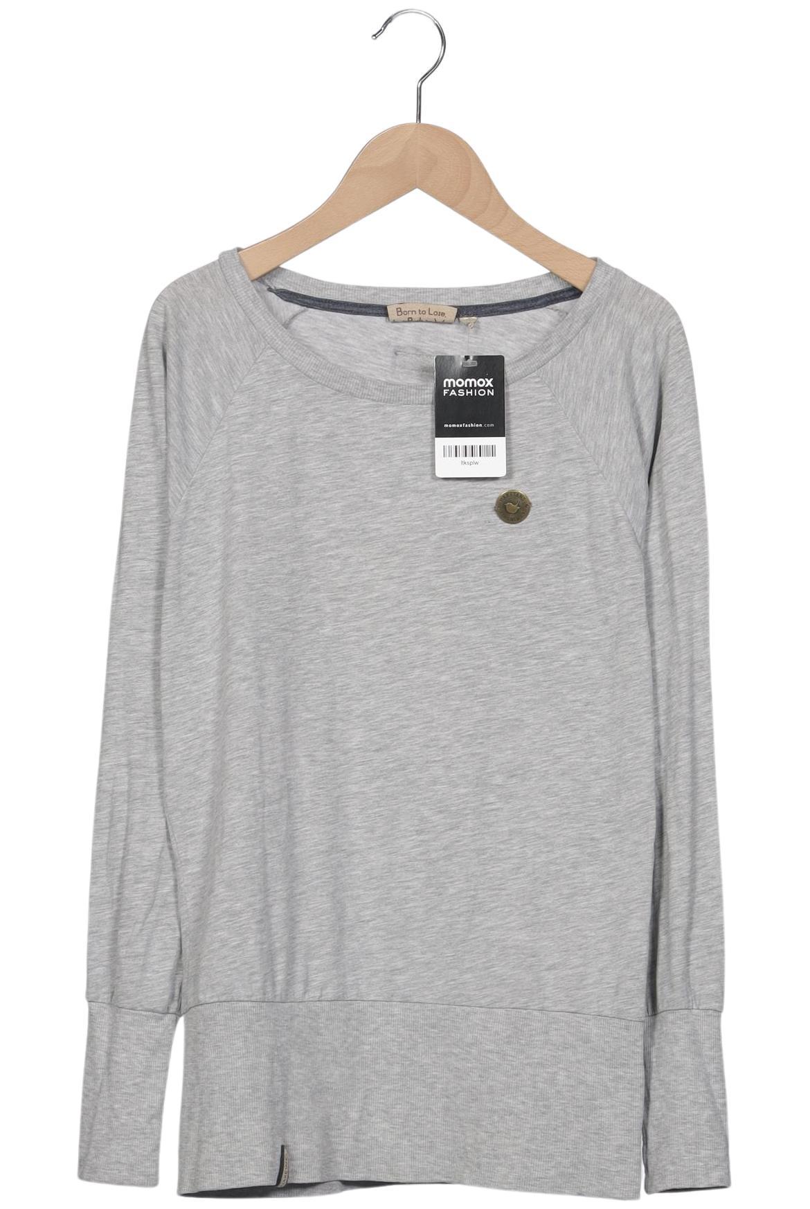 

Naketano Damen Langarmshirt, grau, Gr. 34