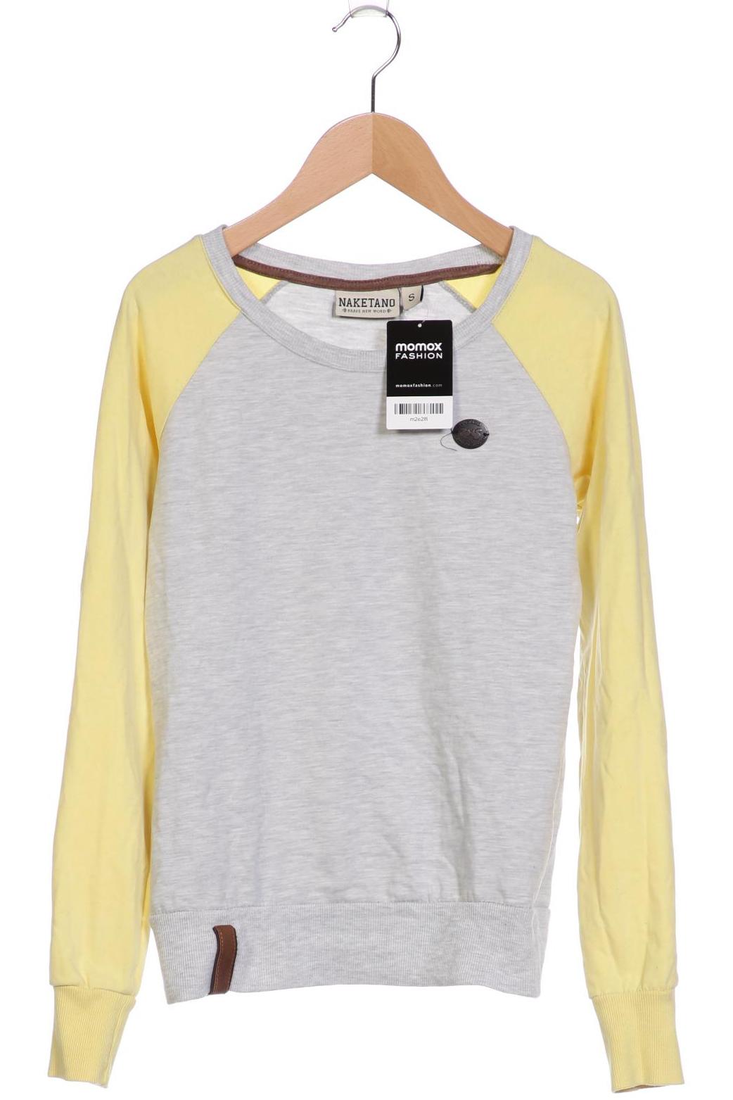 

Naketano Damen Langarmshirt, grau, Gr. 36