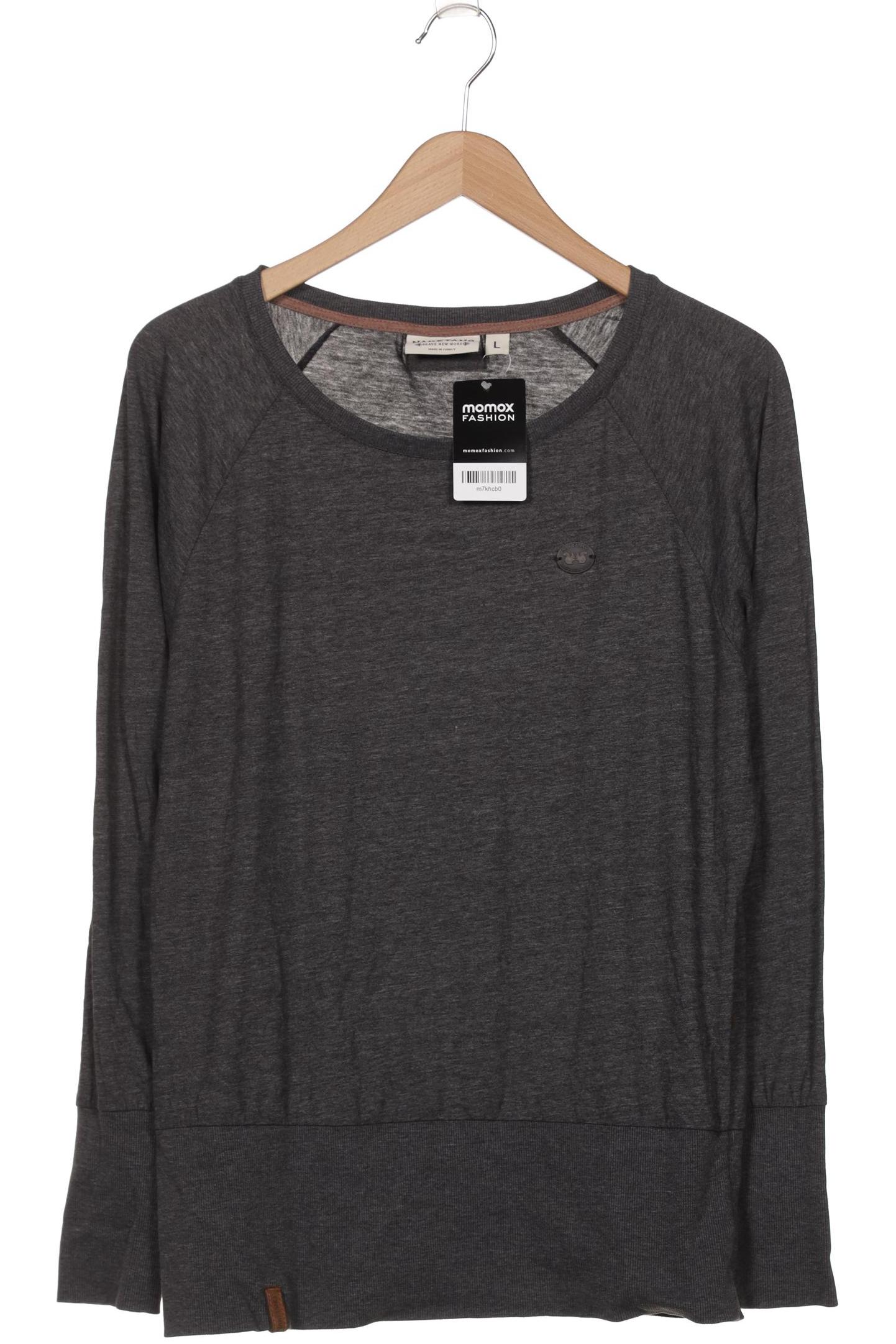 

Naketano Damen Langarmshirt, grau, Gr. 42