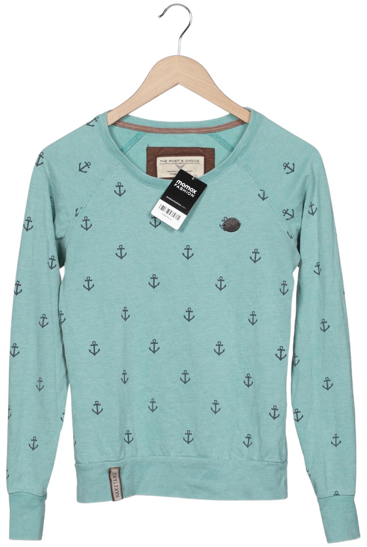 

Naketano Damen Langarmshirt, türkis, Gr. 36