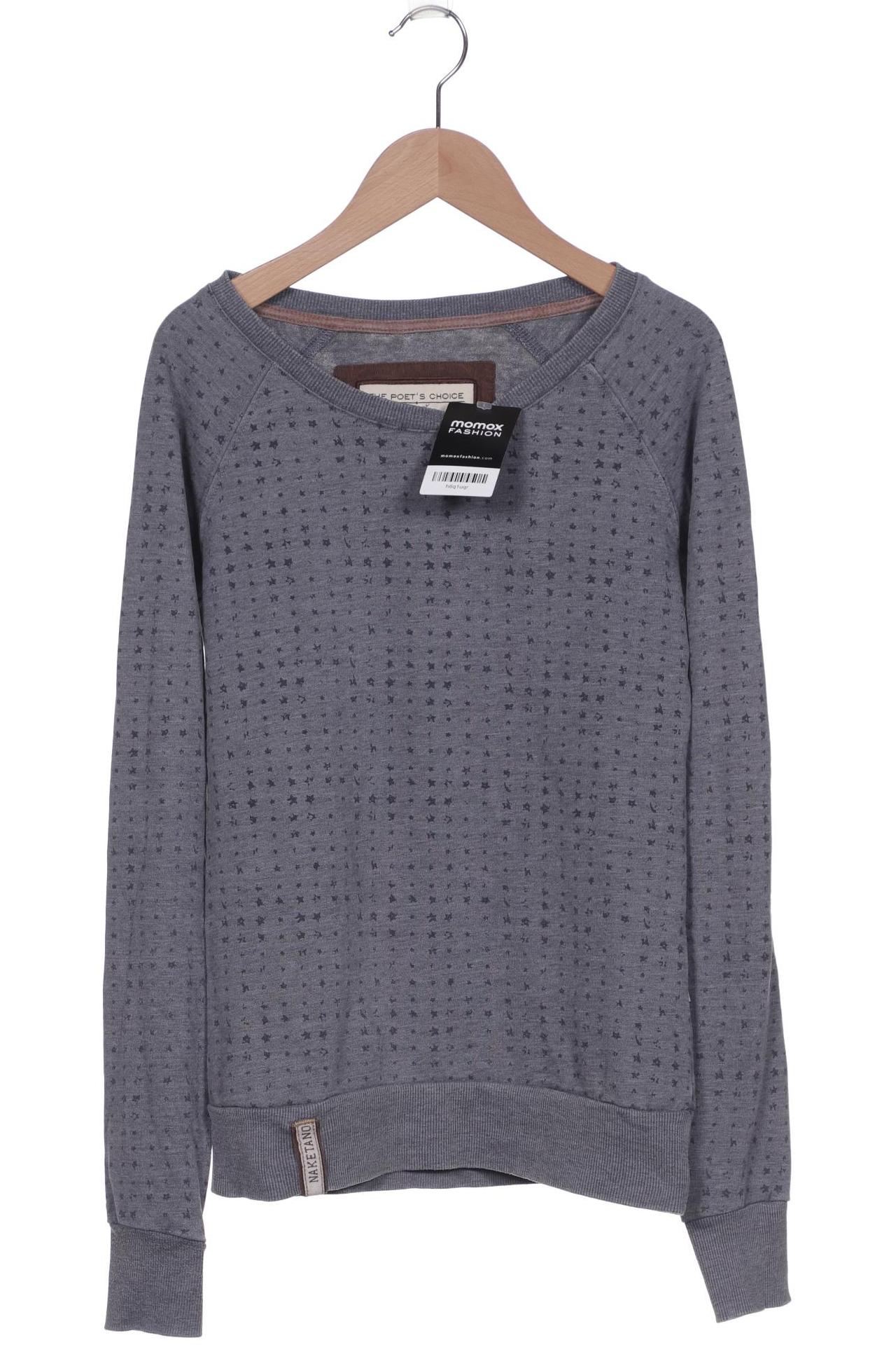 

Naketano Damen Langarmshirt, grau, Gr. 36